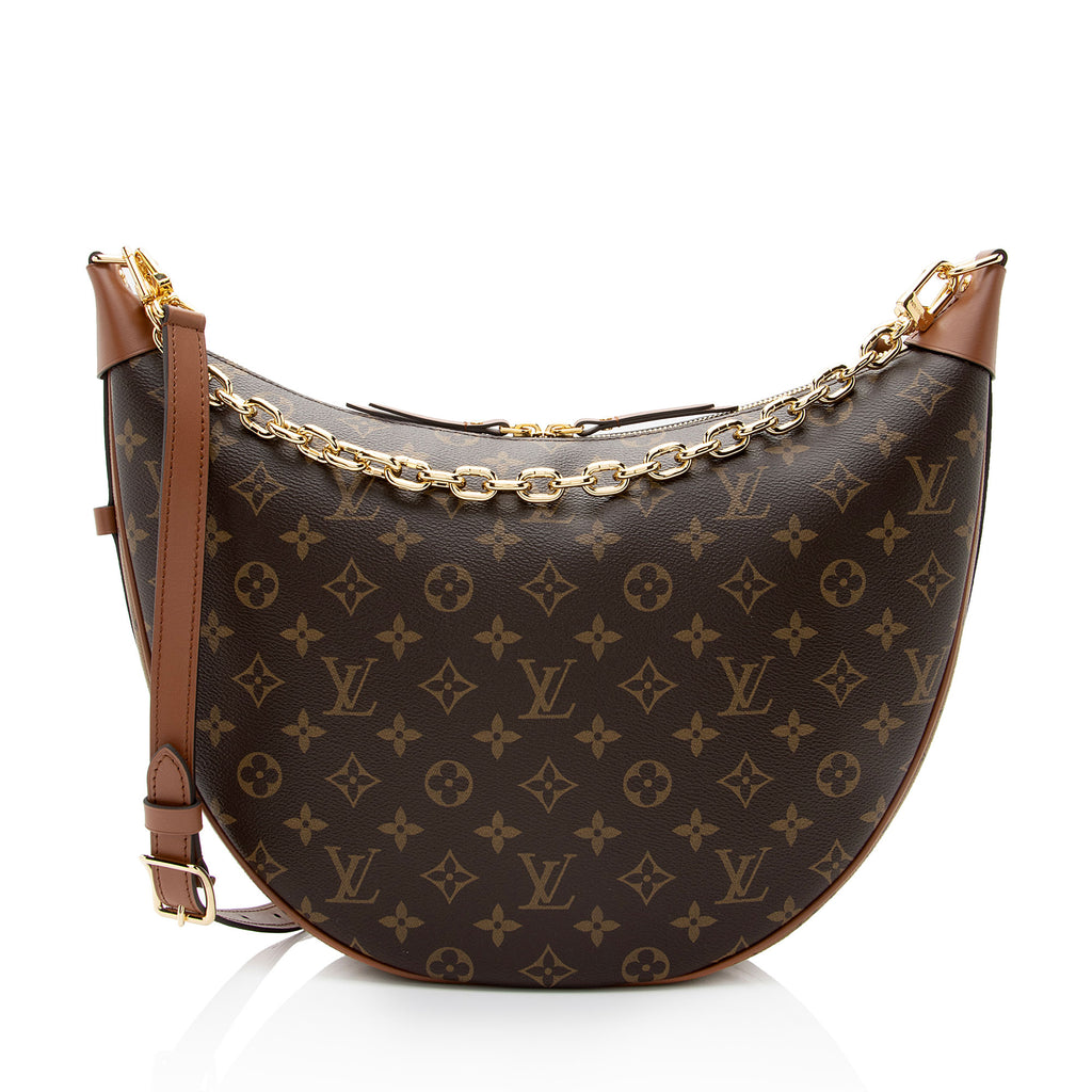 Pre-owned Louis Vuitton Monogram Canvas Looping Mm