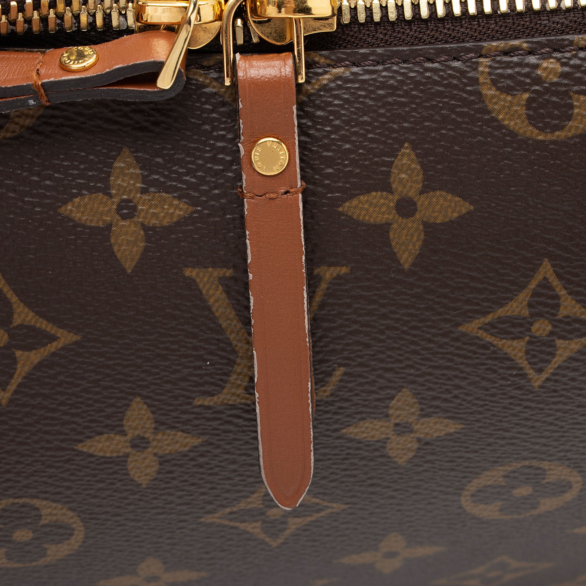 Louis Vuitton Monogram Canvas Loop Hobo (SHF-wexBck)