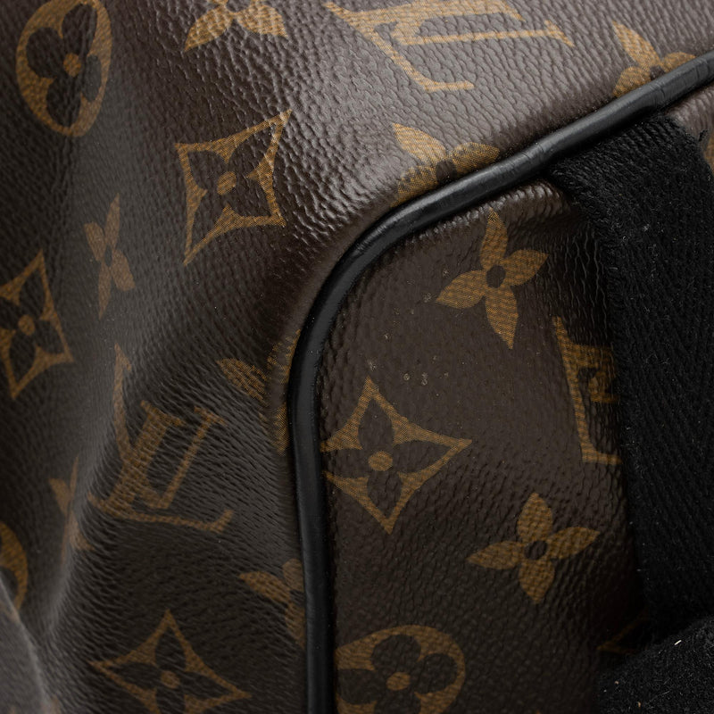 Louis Vuitton MACASSAR KEEPALL 55 ultimate duffle bag for men
