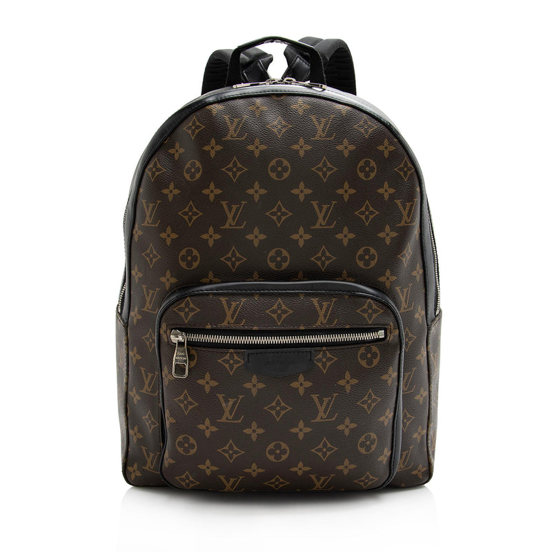 Louis Vuitton Josh Monogram Canvas Backpack Bag Brown