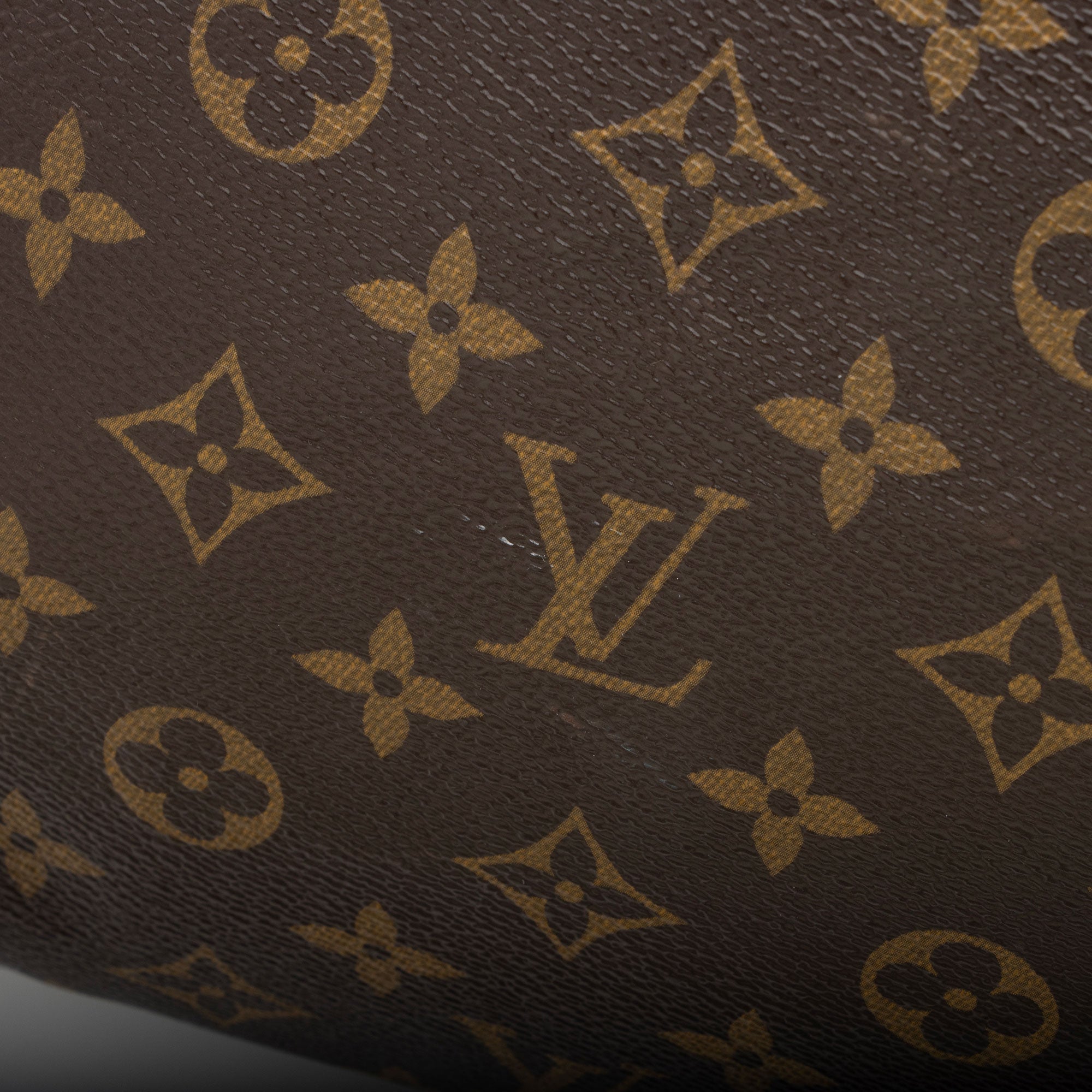 Louis Vuitton Monogram Canvas Macassar Keepall Bandouliere 55 Duffle