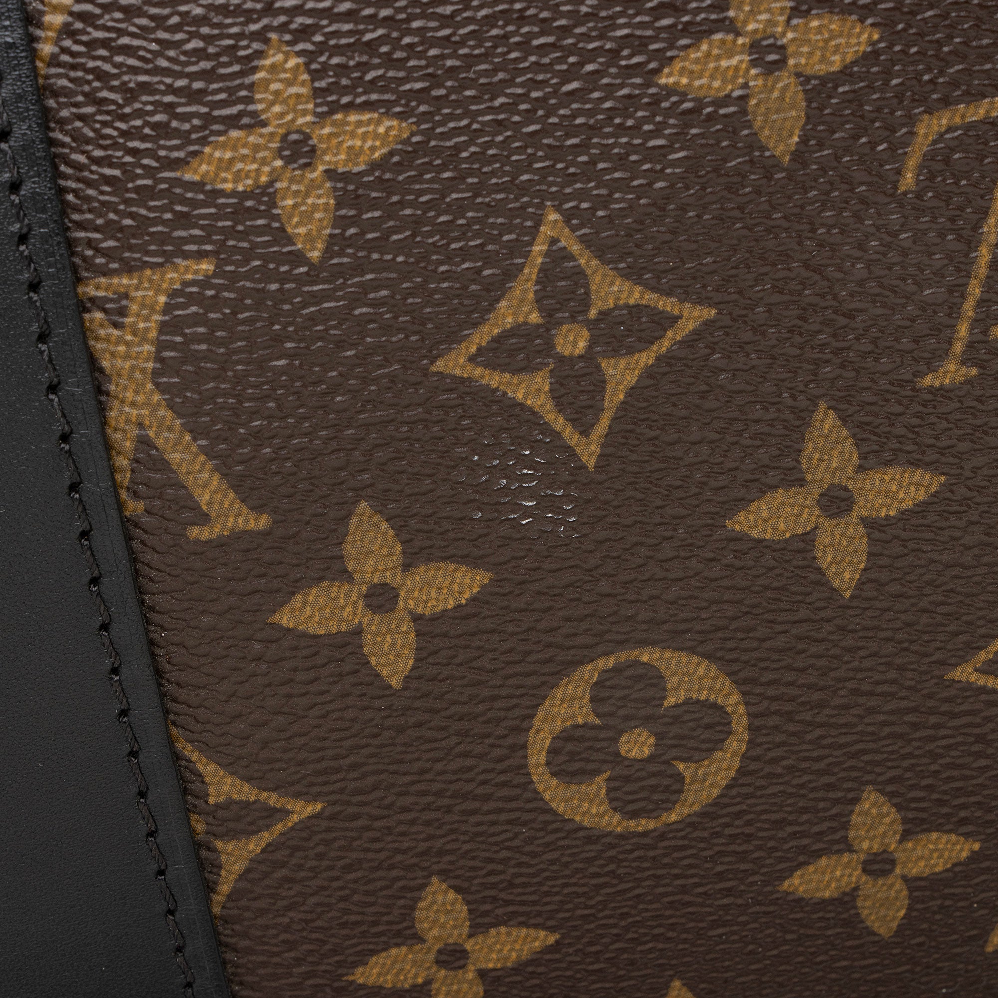 Louis Vuitton Monogram Canvas Macassar Keepall Bandouliere 55 Duffle