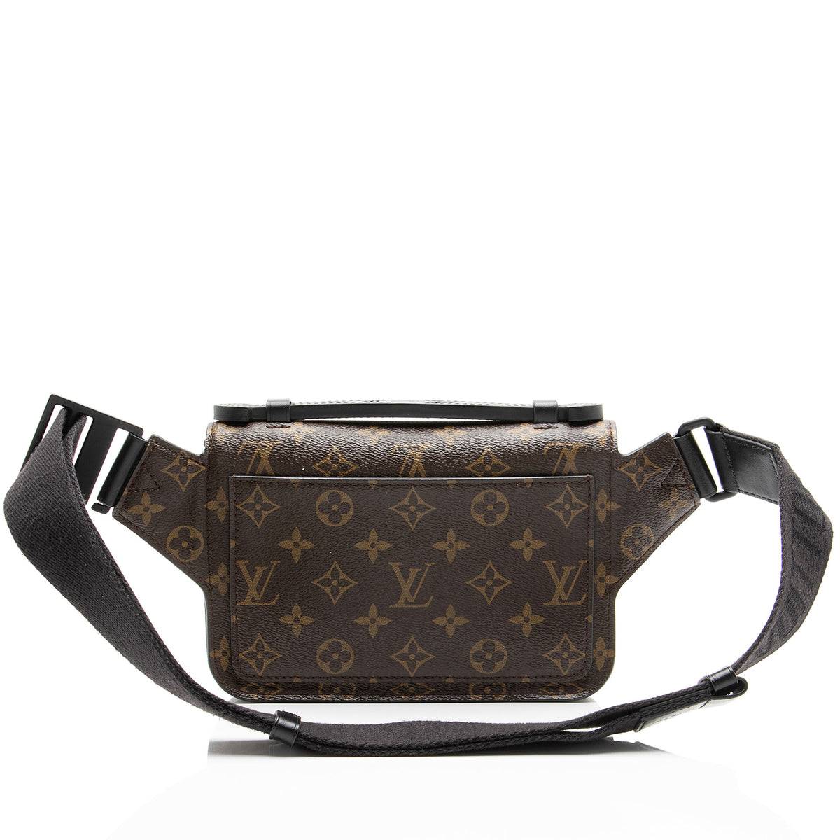 Louis Vuitton Monogram Canvas Macassar S Lock Sling Bag