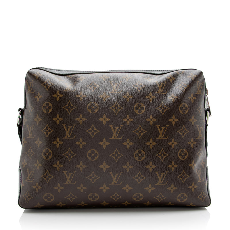 Louis Vuitton Dean Backpack Monogram Macassar in Coated Canvas/Leather with  Black-tone - US