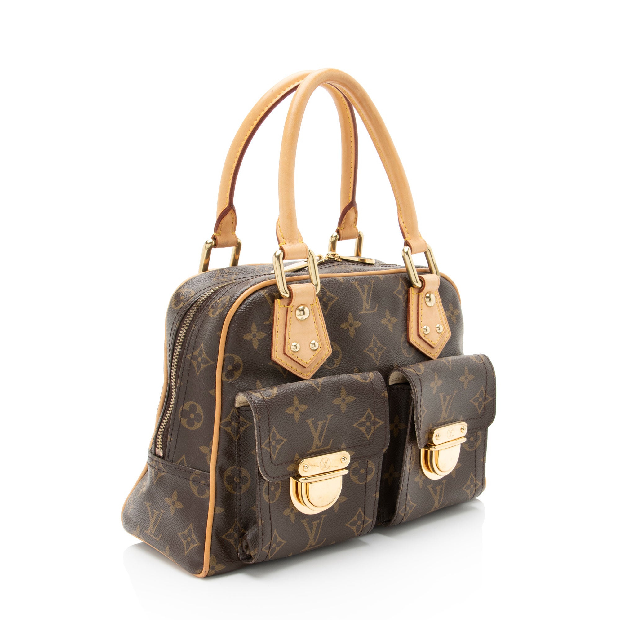 Louis Vuitton Vintage Monogram Canvas Manhattan PM Satchel