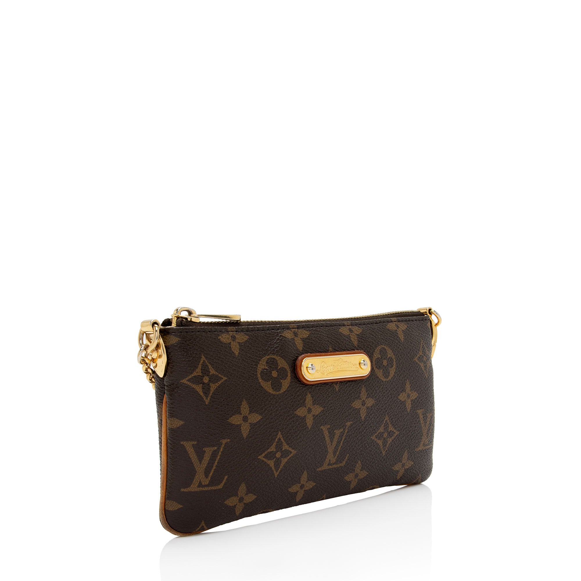 Louis Vuitton Monogram Canvas Milla MM Pochette (SHF-SUsMut)