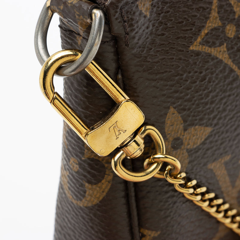 Louis Vuitton Monogram Canvas Mini Pochette Accessoires - Final Sale