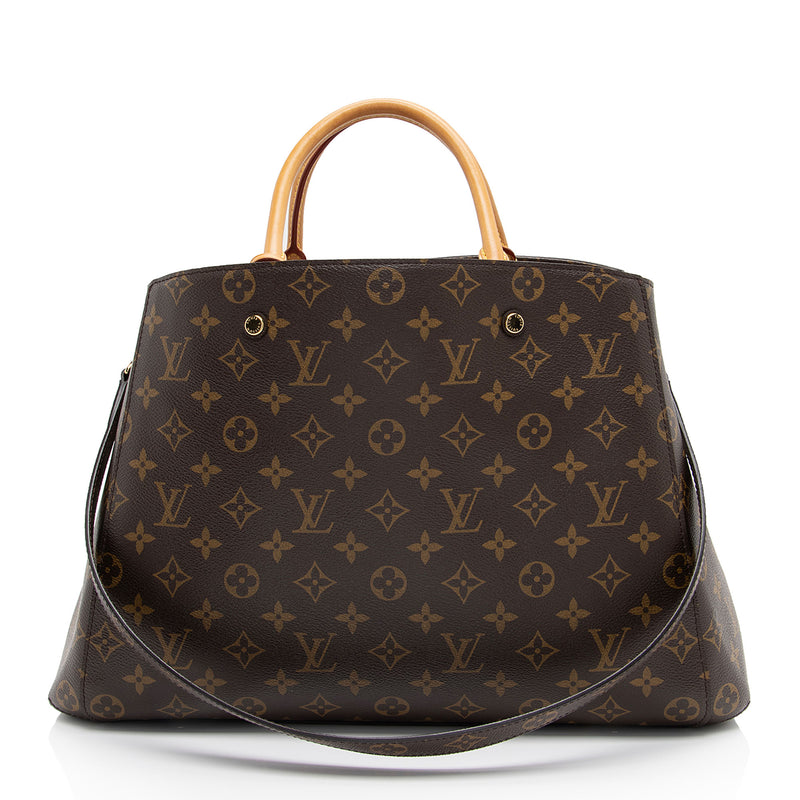 Louis Vuitton Monogram Canvas Montaigne GM Tote (SHF-oiyqr1)