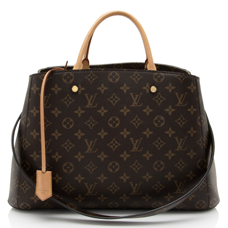 Louis Vuitton Monogram Canvas Montaigne GM Tote (SHF-eo6bYL)