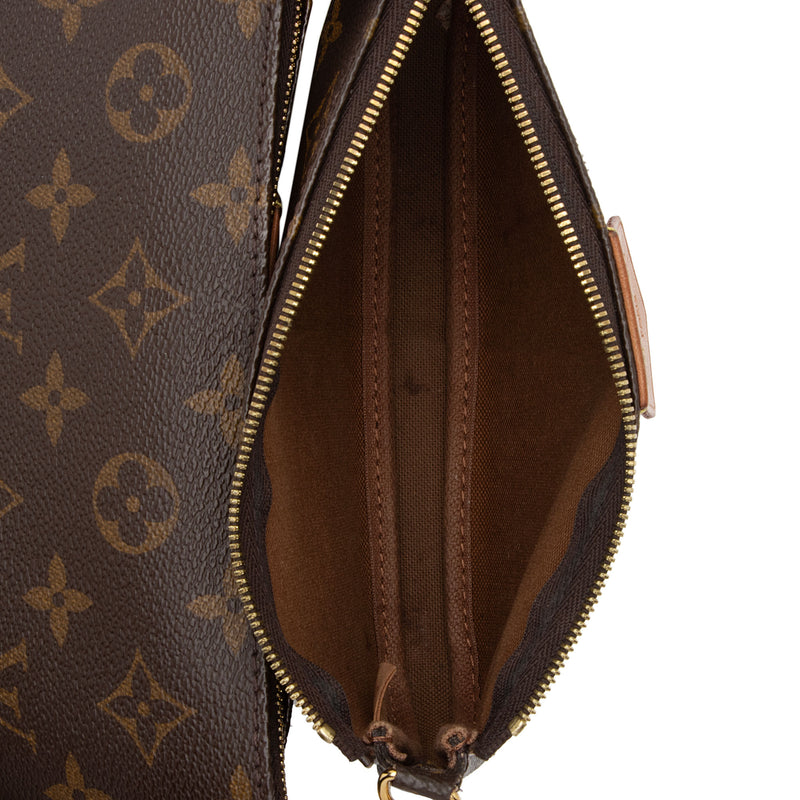 Louis Vuitton // 2020 Brown & Khaki Monogram Multi Pochette