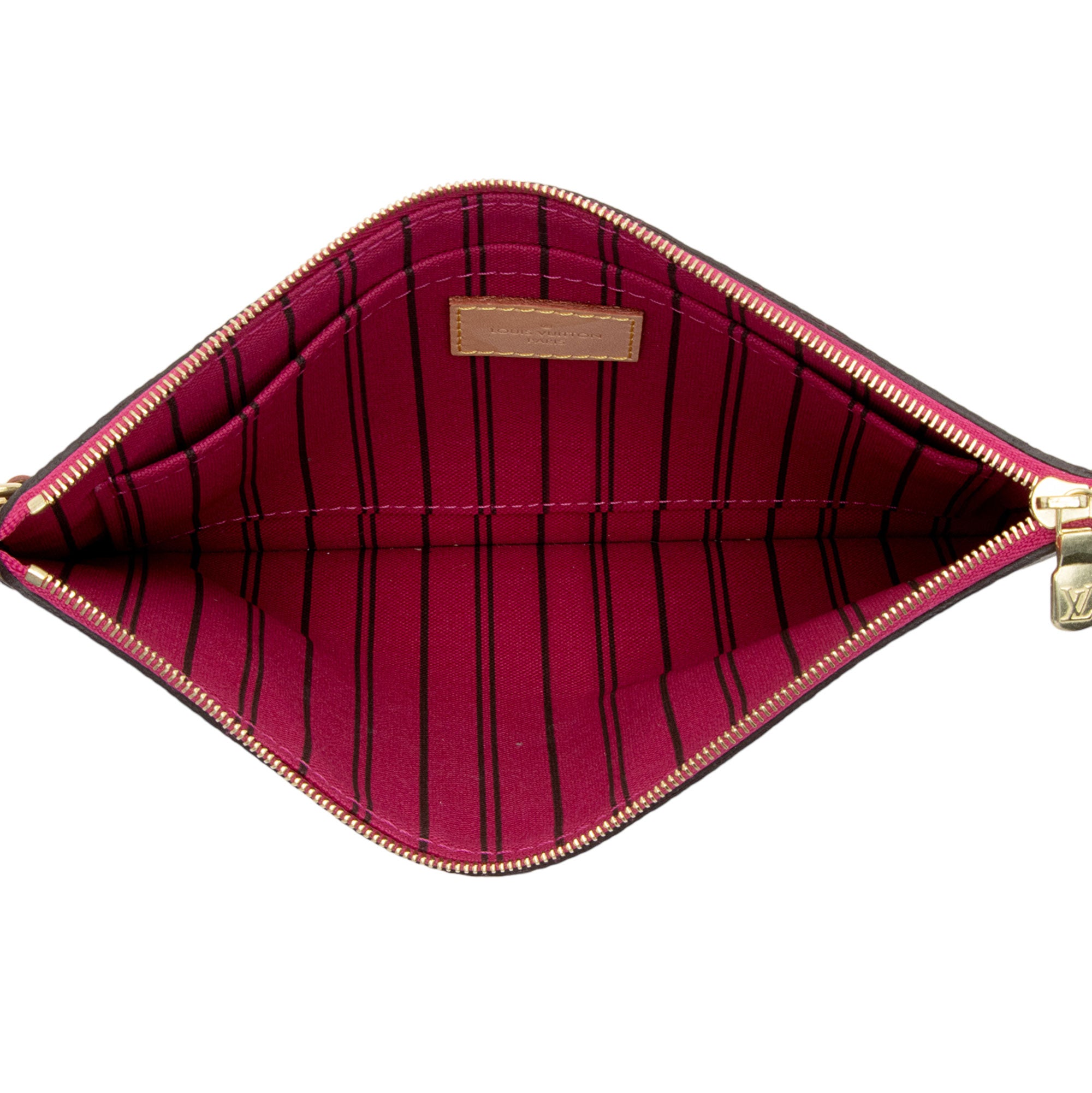 Louis Vuitton Monogram Canvas Neverfull MM Pochette (SHF-RrBOde)