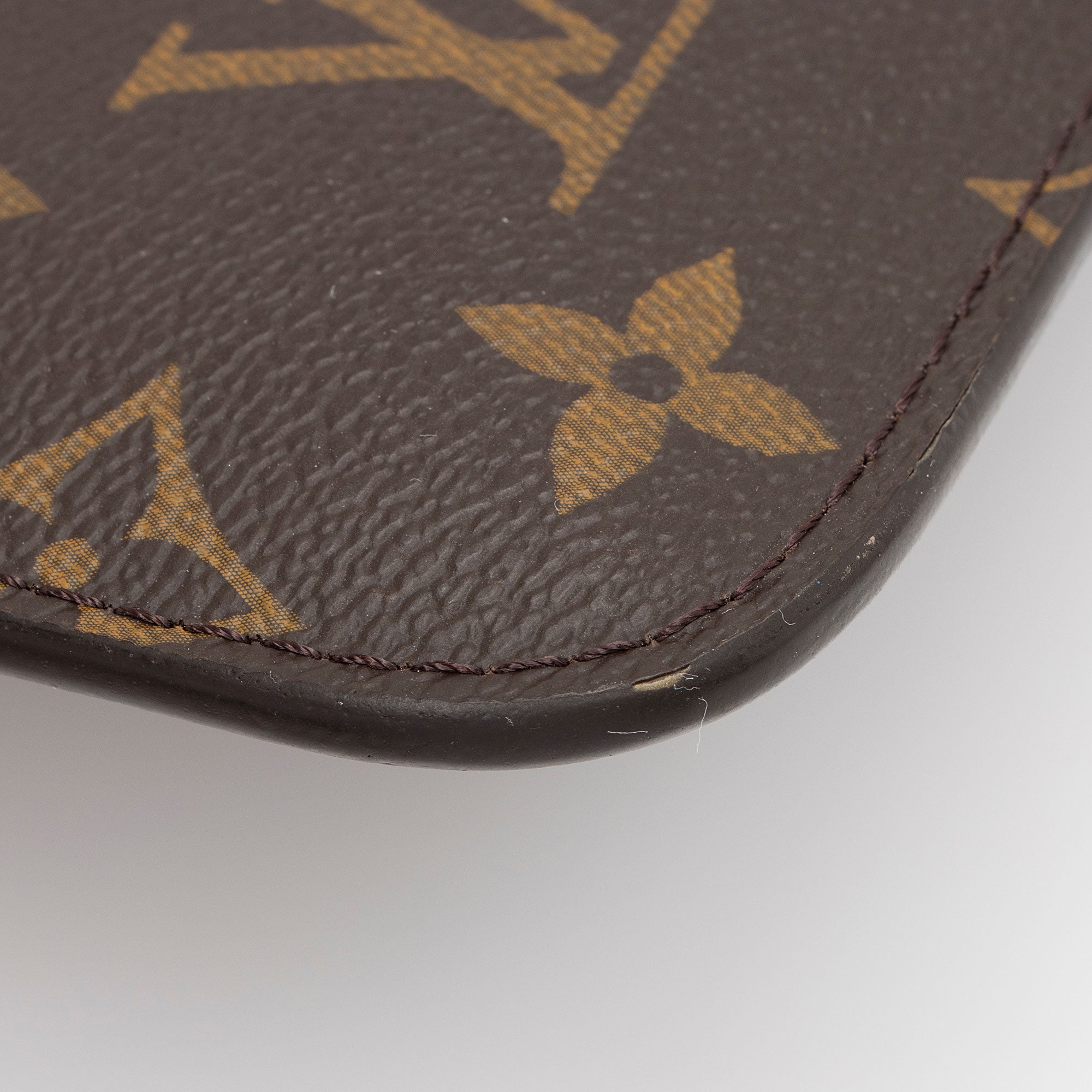 Louis Vuitton Monogram Canvas Neverfull MM Pochette (SHF-qan9t6)