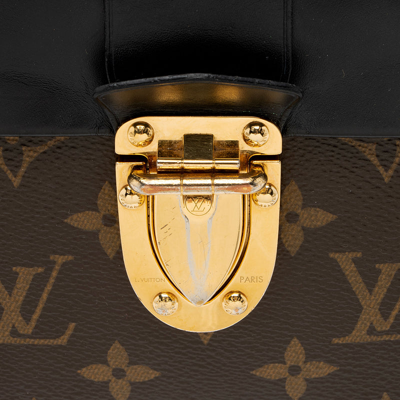 Louis Vuitton Monogram Canvas One Handle MM Flap Bag (SHF-OWbGjJ)