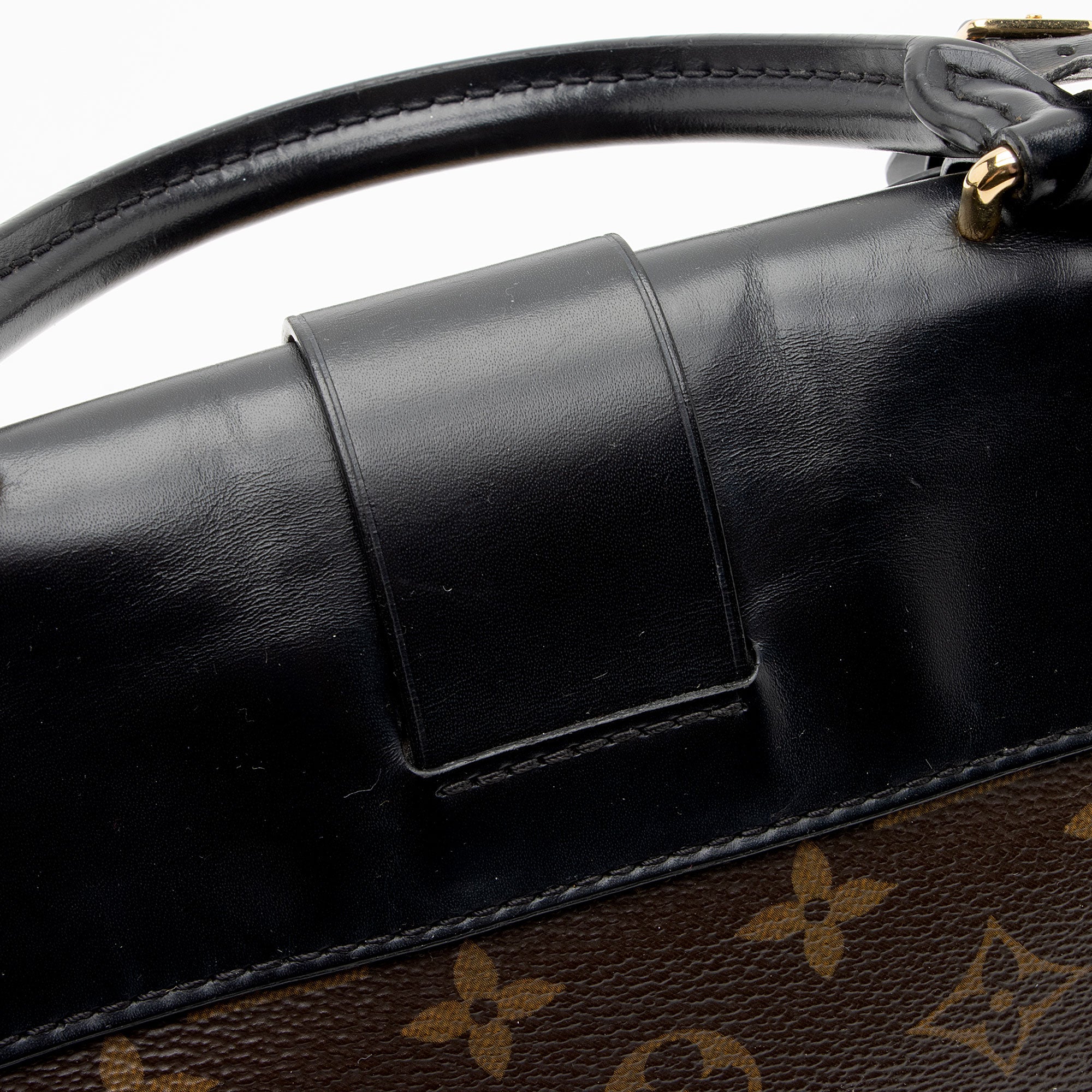 Louis Vuitton Monogram Canvas One Handle MM Flap Bag (SHF-OWbGjJ)