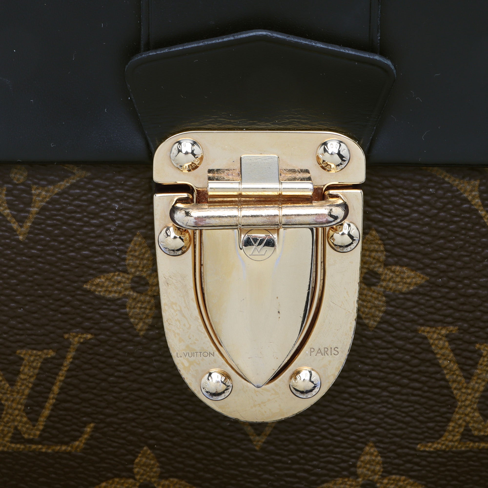 Louis Vuitton Monogram Canvas One Handle MM Flap Bag