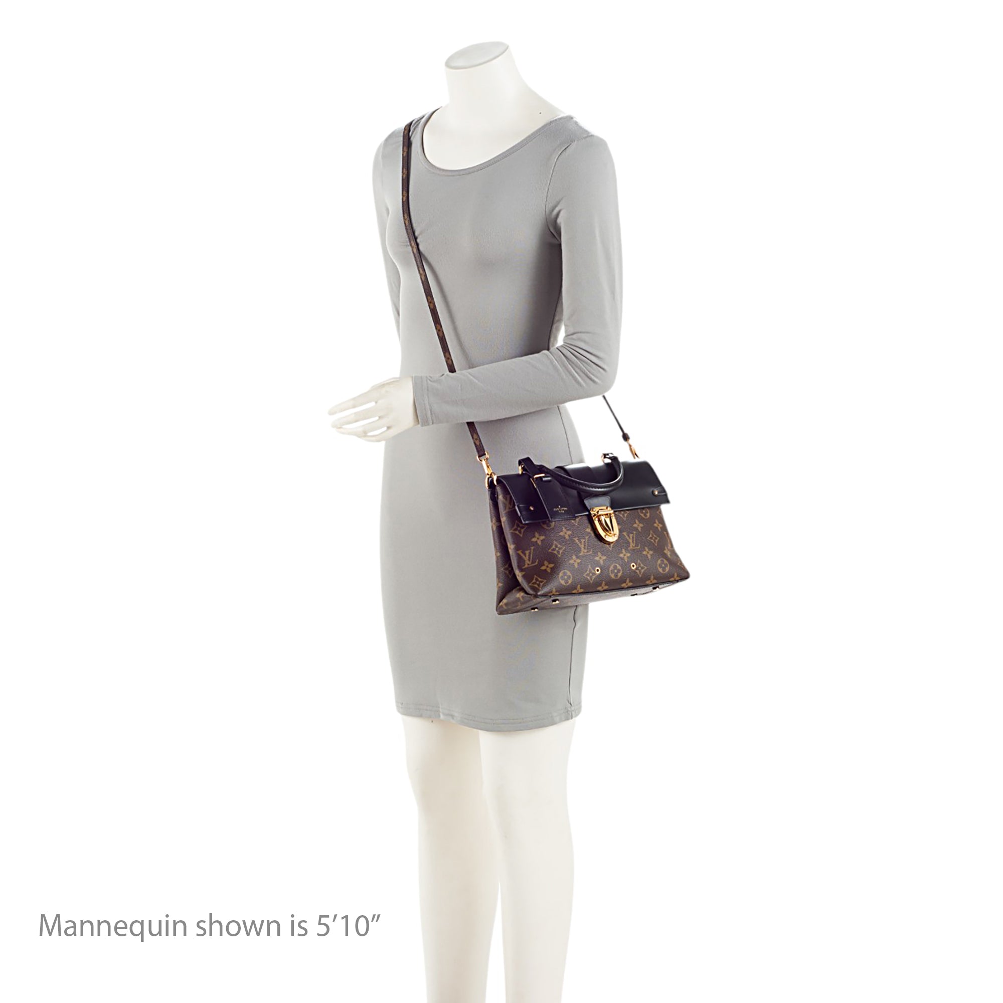 Louis Vuitton Monogram Canvas One Handle MM Flap Bag