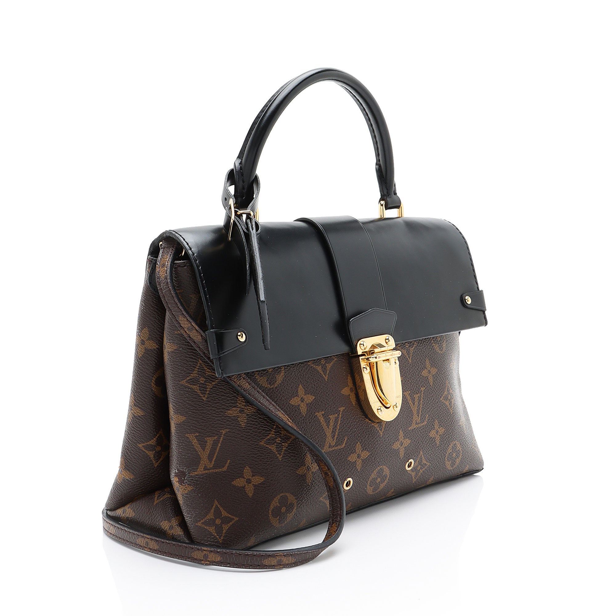 Louis Vuitton Monogram Canvas One Handle MM Flap Bag