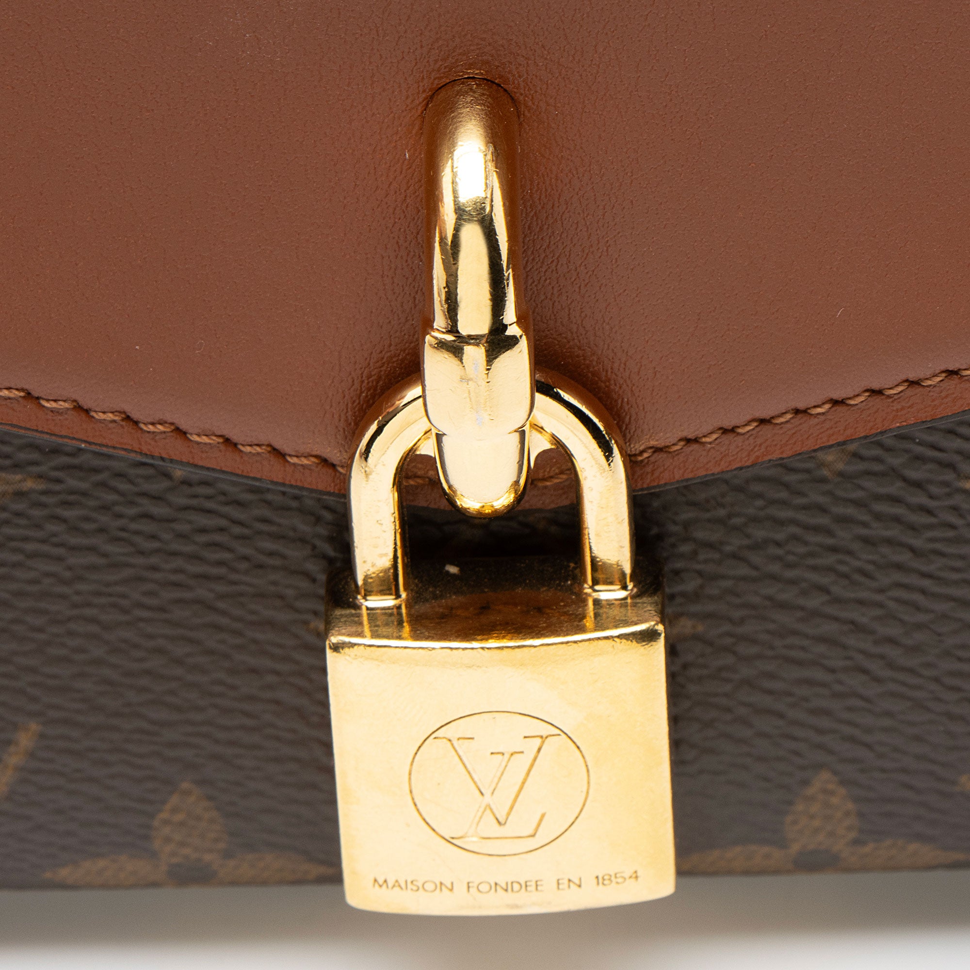 Louis Vuitton Monogram Canvas Padlock on Strap