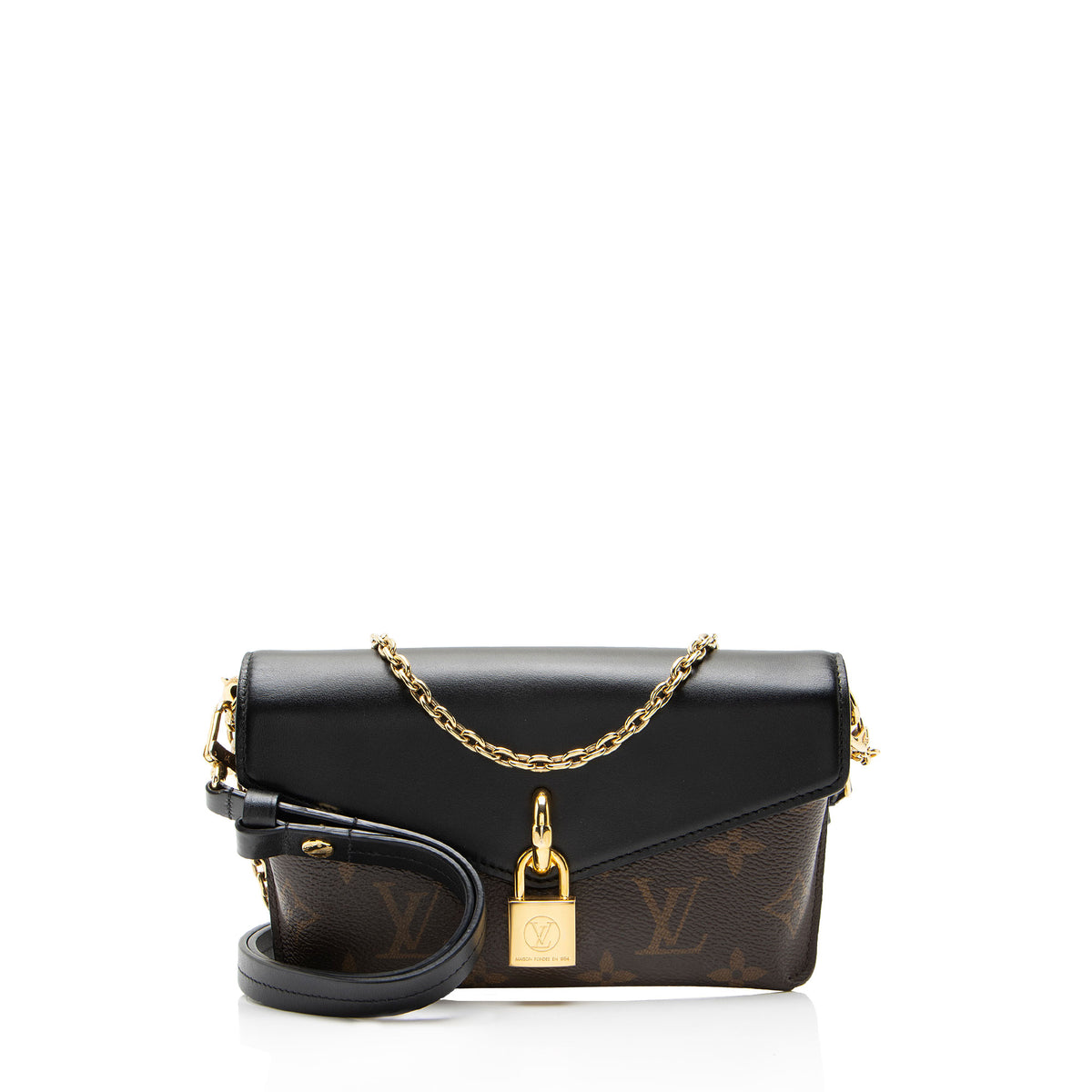 Louis Vuitton Monogram Canvas Padlock on Strap