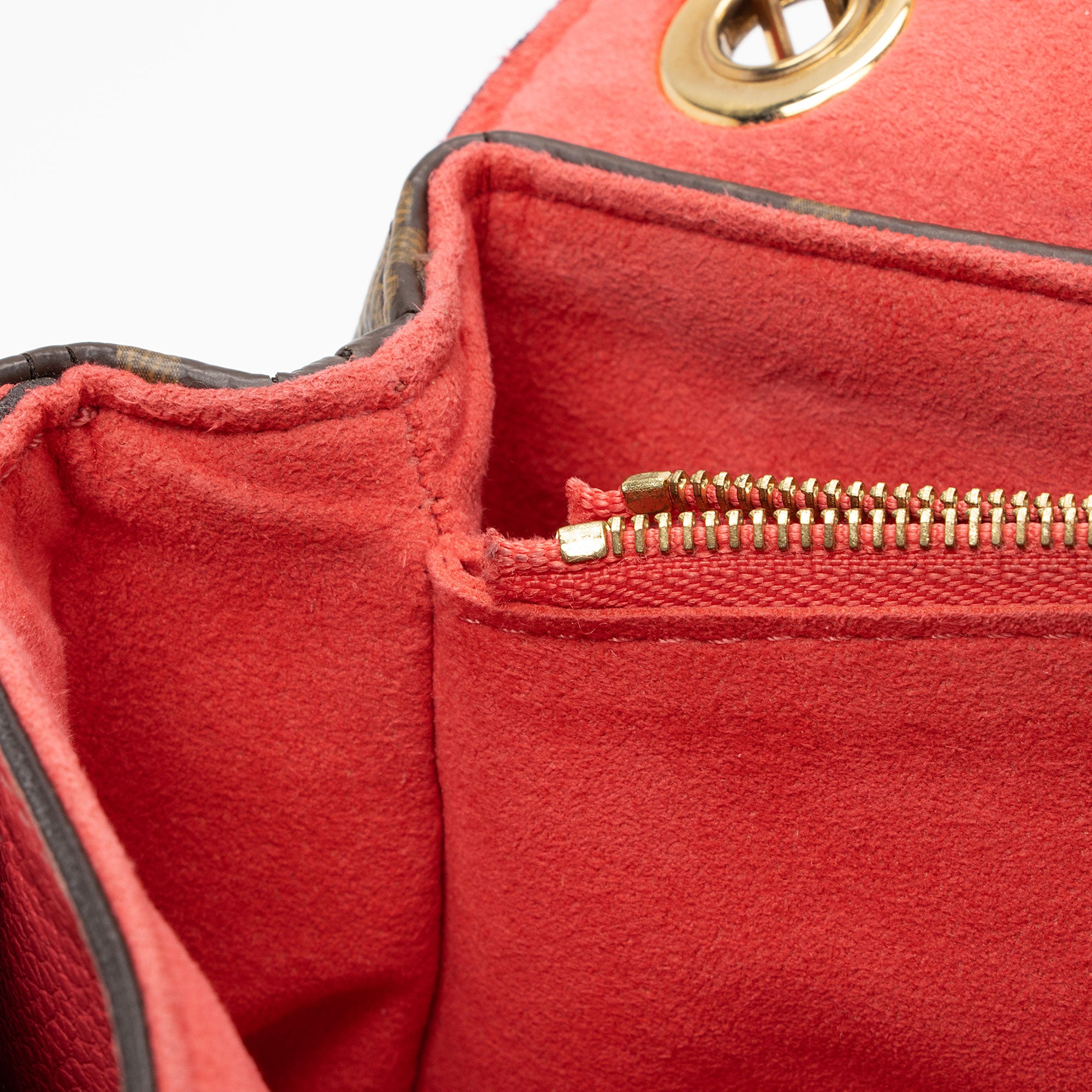 Louis Vuitton Monogram Canvas Pallas Chain Shoulder Bag (SHF-PklqEx)