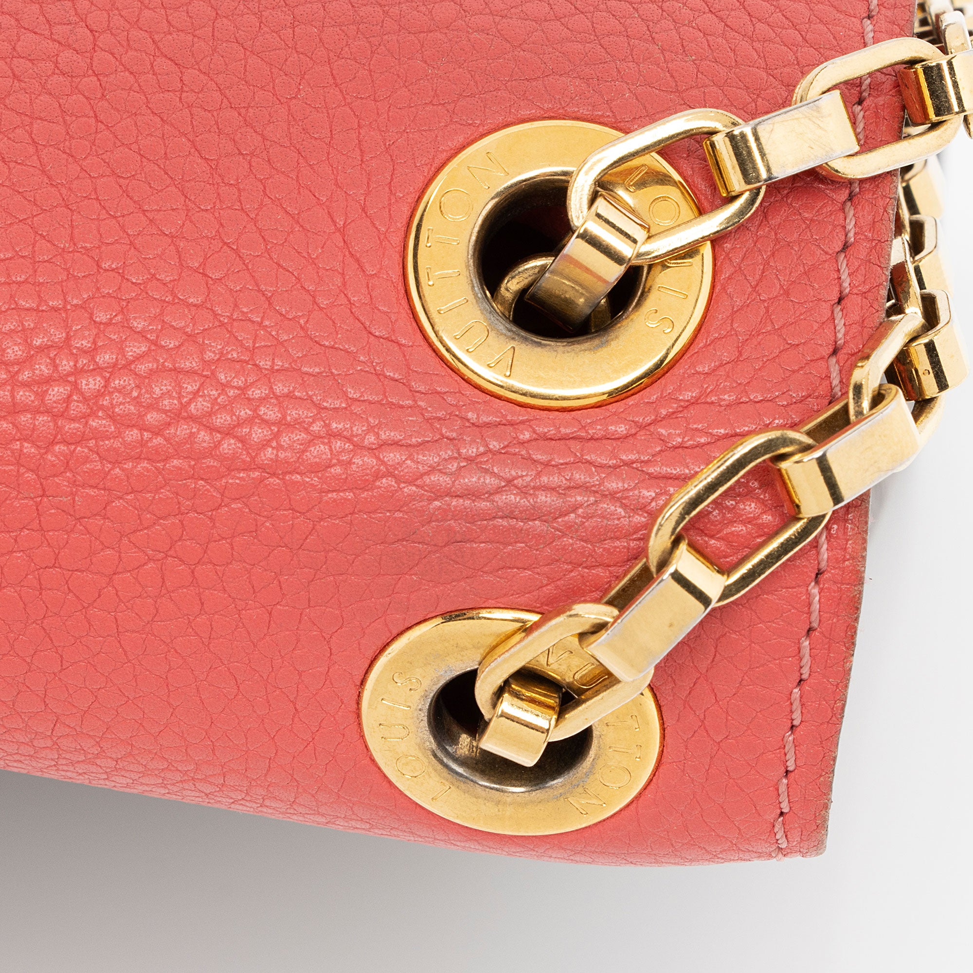 Louis Vuitton Monogram Canvas Pallas Chain Shoulder Bag (SHF-PklqEx)