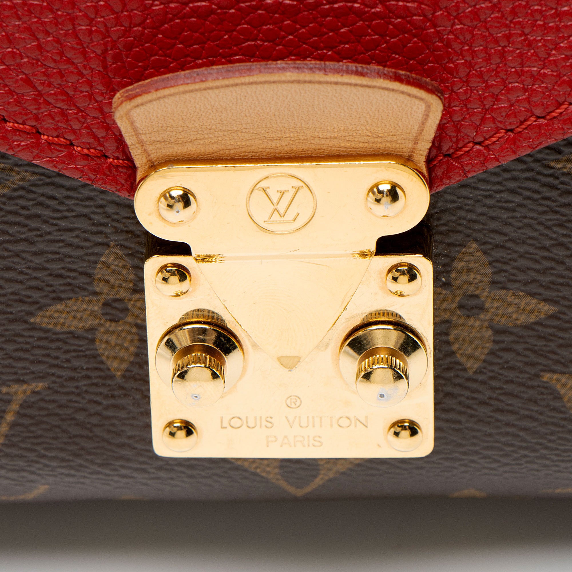 Louis Vuitton Monogram Canvas Pallas Chain Shoulder Bag