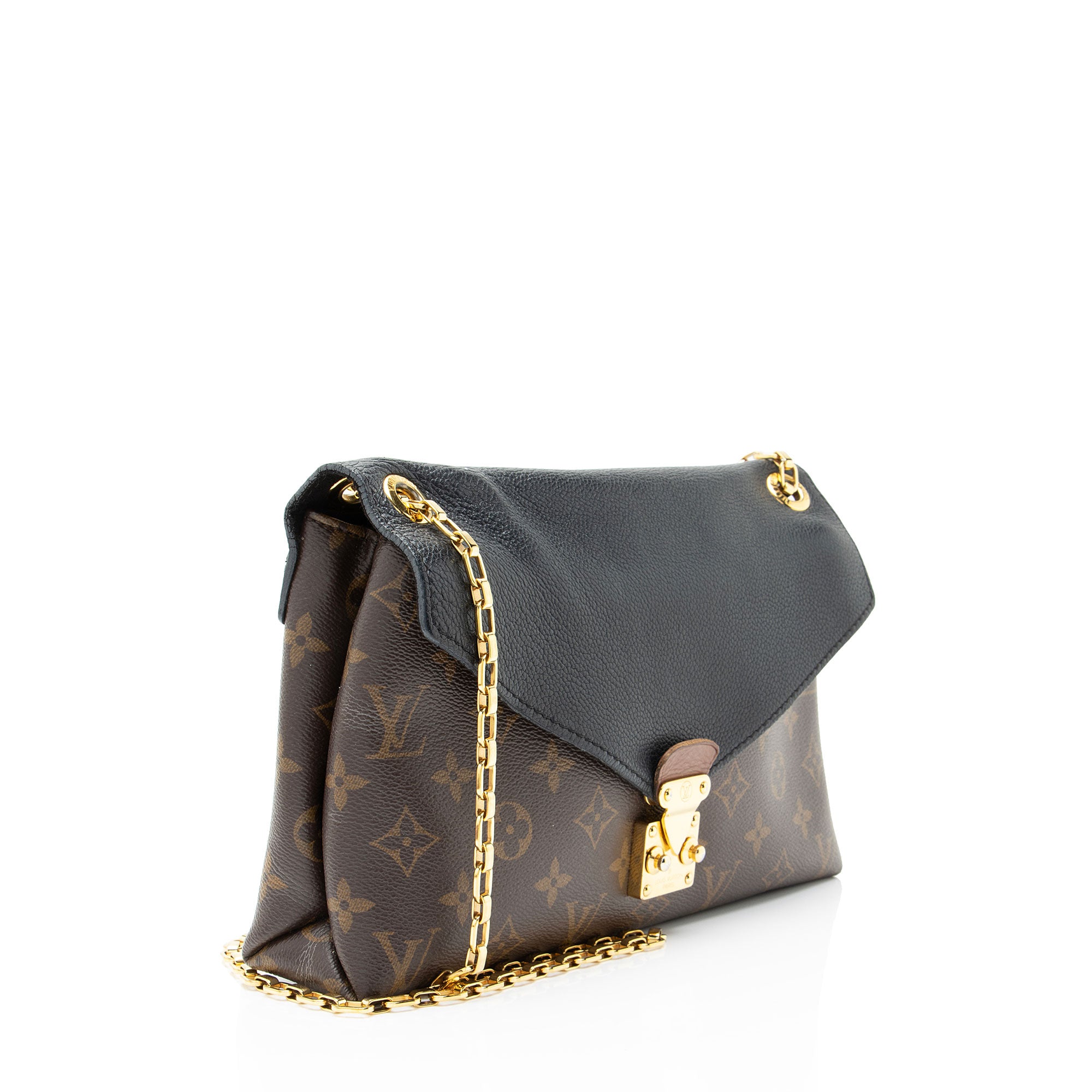 Louis Vuitton Monogram Canvas Pallas Chain Shoulder Bag