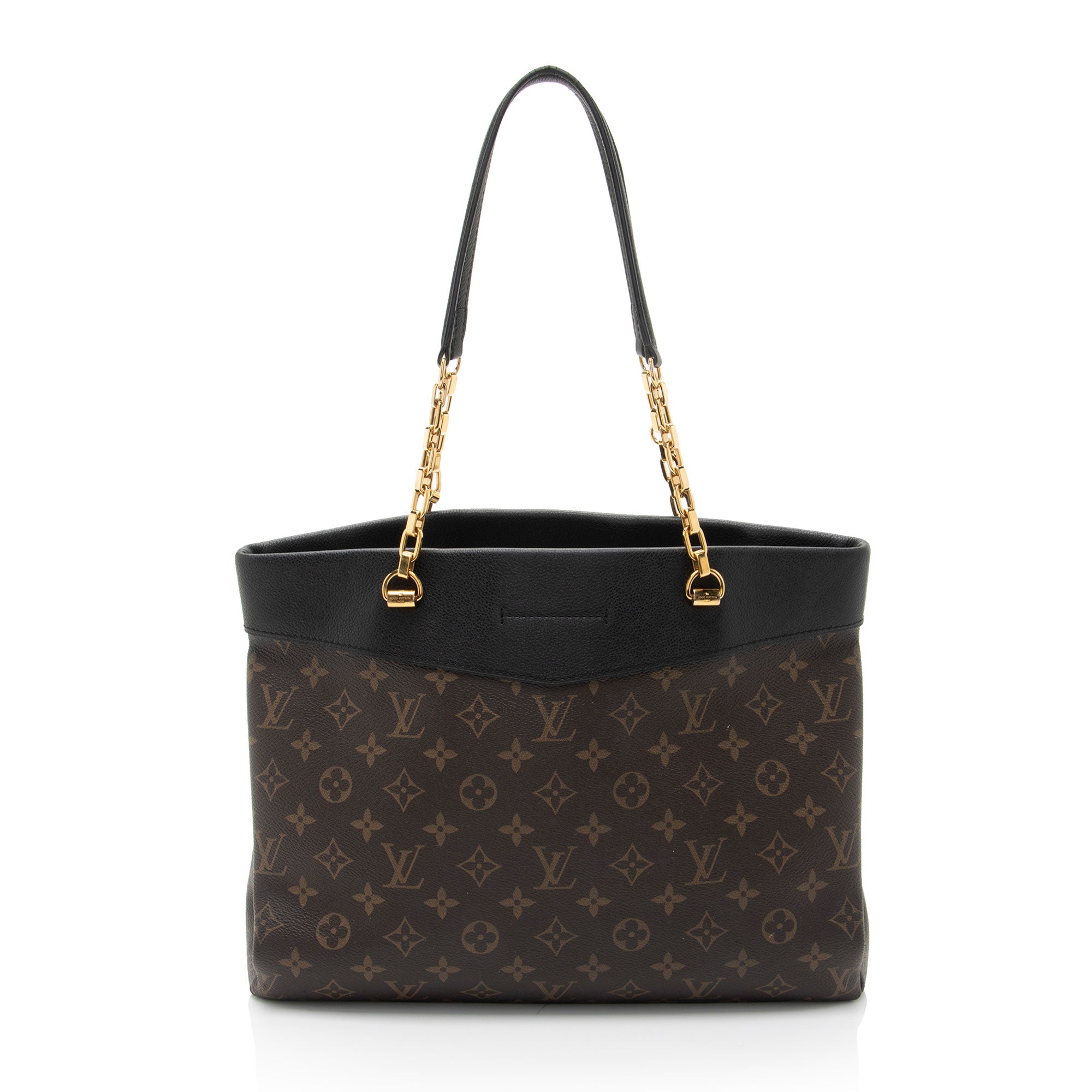 Louis Vuitton Monogram Canvas Pallas Shopper Tote (SHF-f5mjHC)