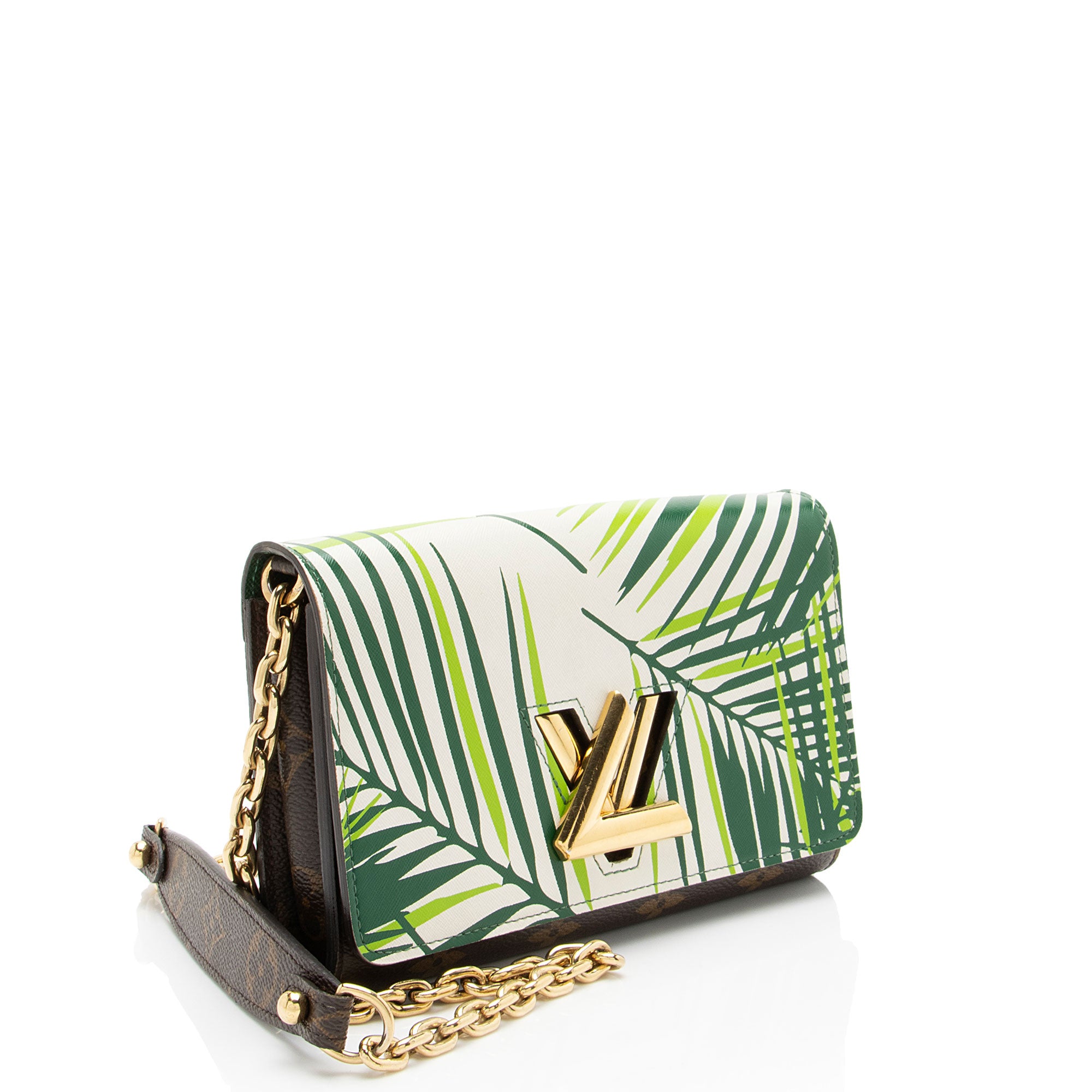 Louis Vuitton Monogram Canvas Palm Twist Chain Wallet
