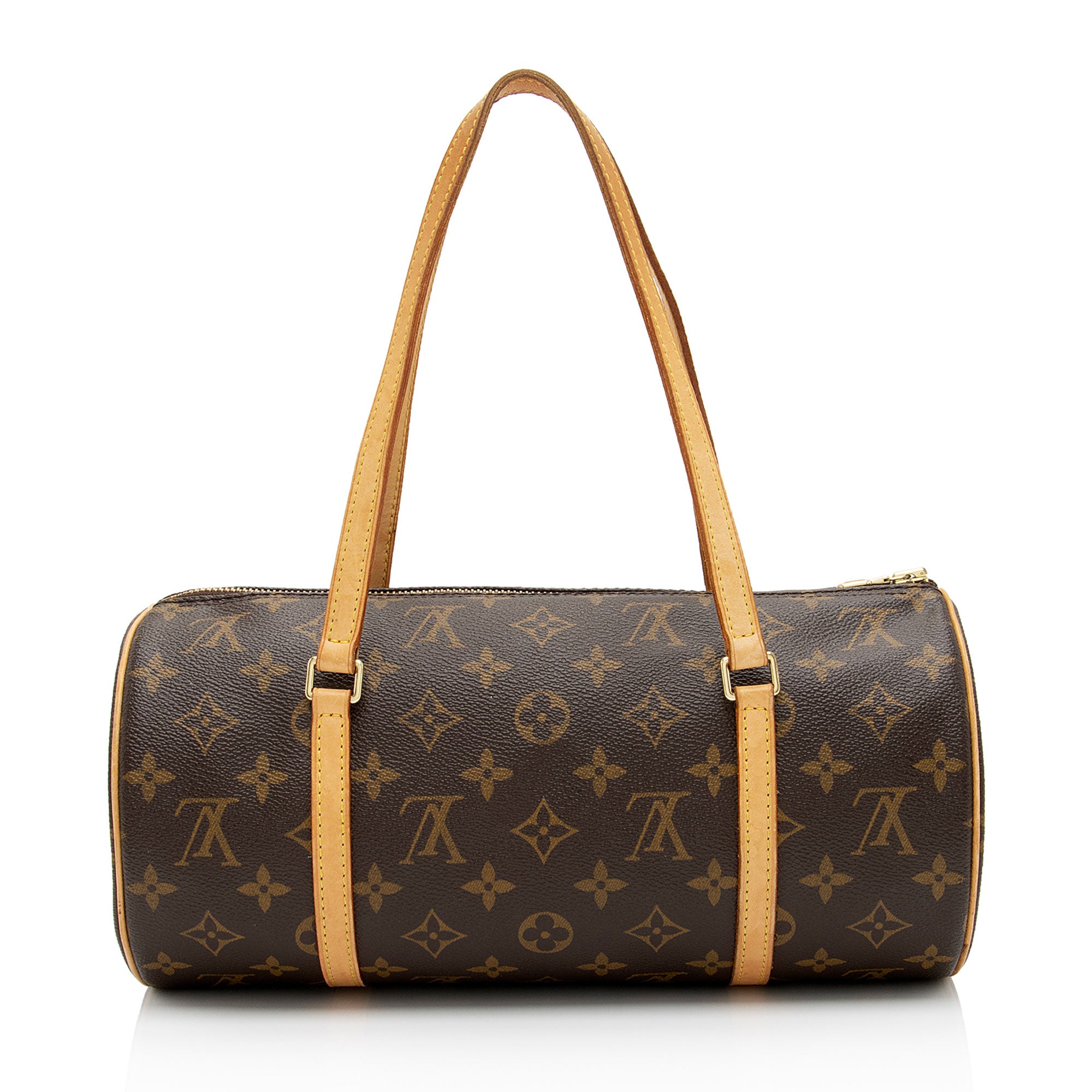 Louis Vuitton Monogram Canvas Papillon 30 Satchel (SHF-GGz7At)