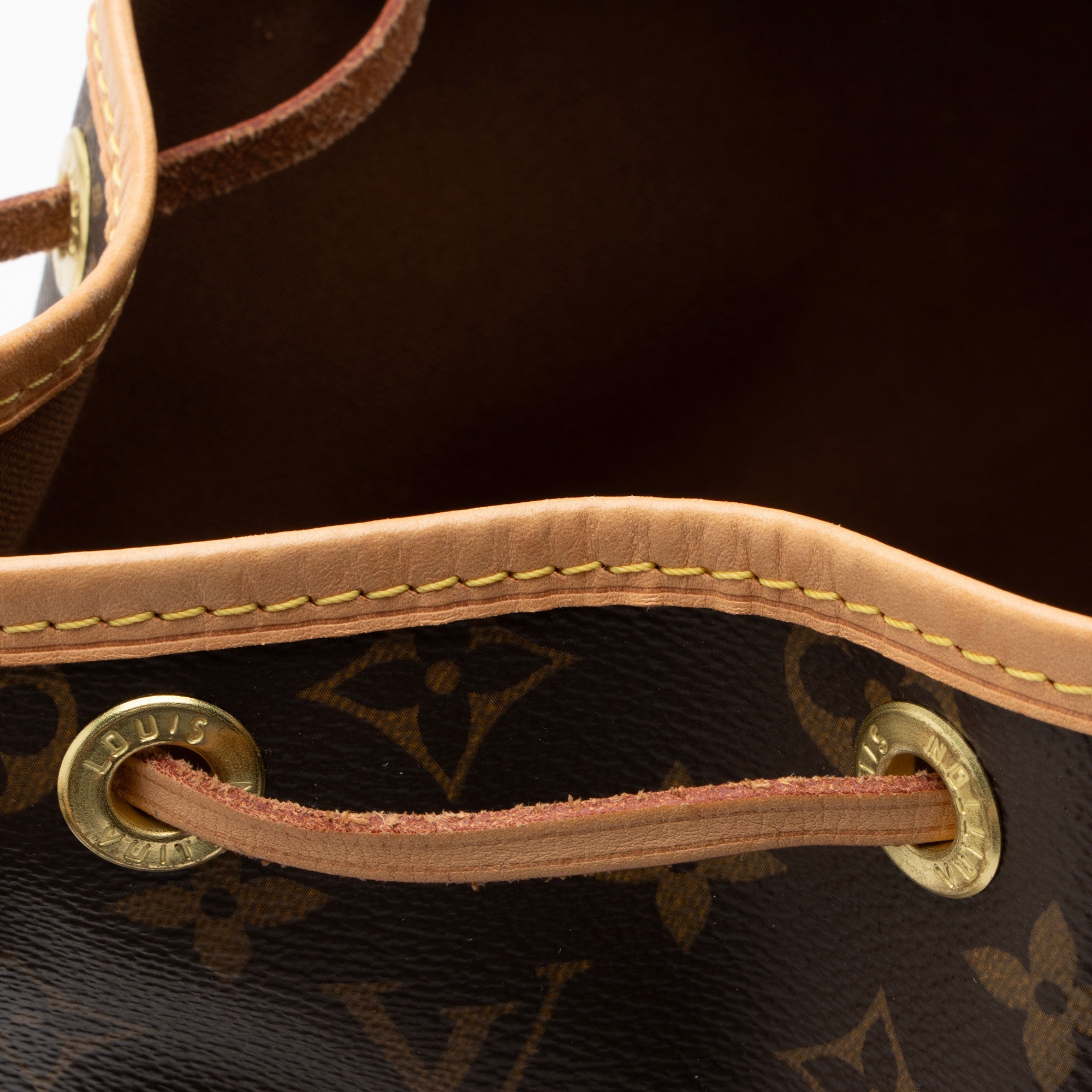 Louis Vuitton Monogram Canvas Petit Noe NM Shoulder Bag (SHF-6OoGih)