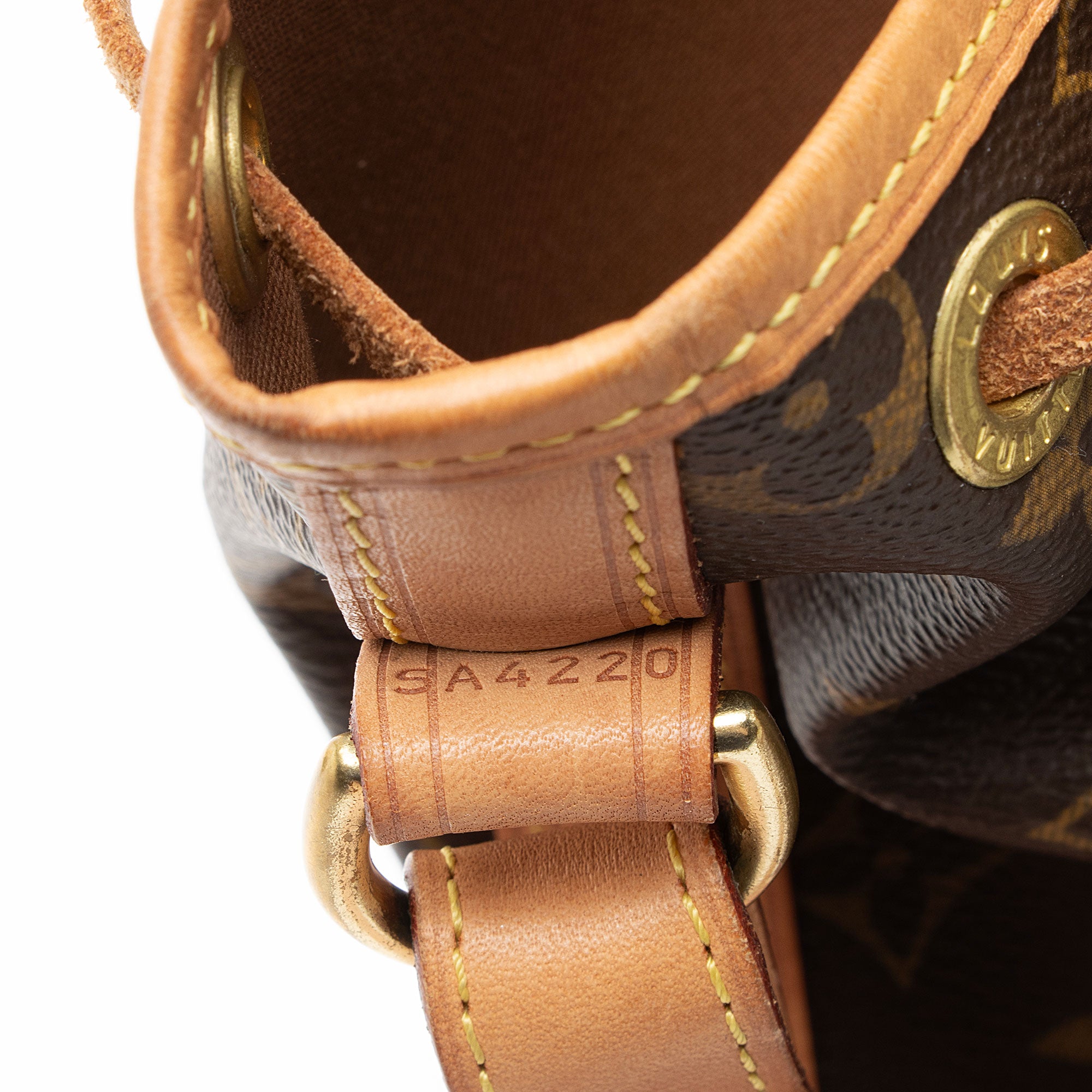 Louis Vuitton Monogram Canvas Petit Noe NM Shoulder Bag (SHF-HV55K0)