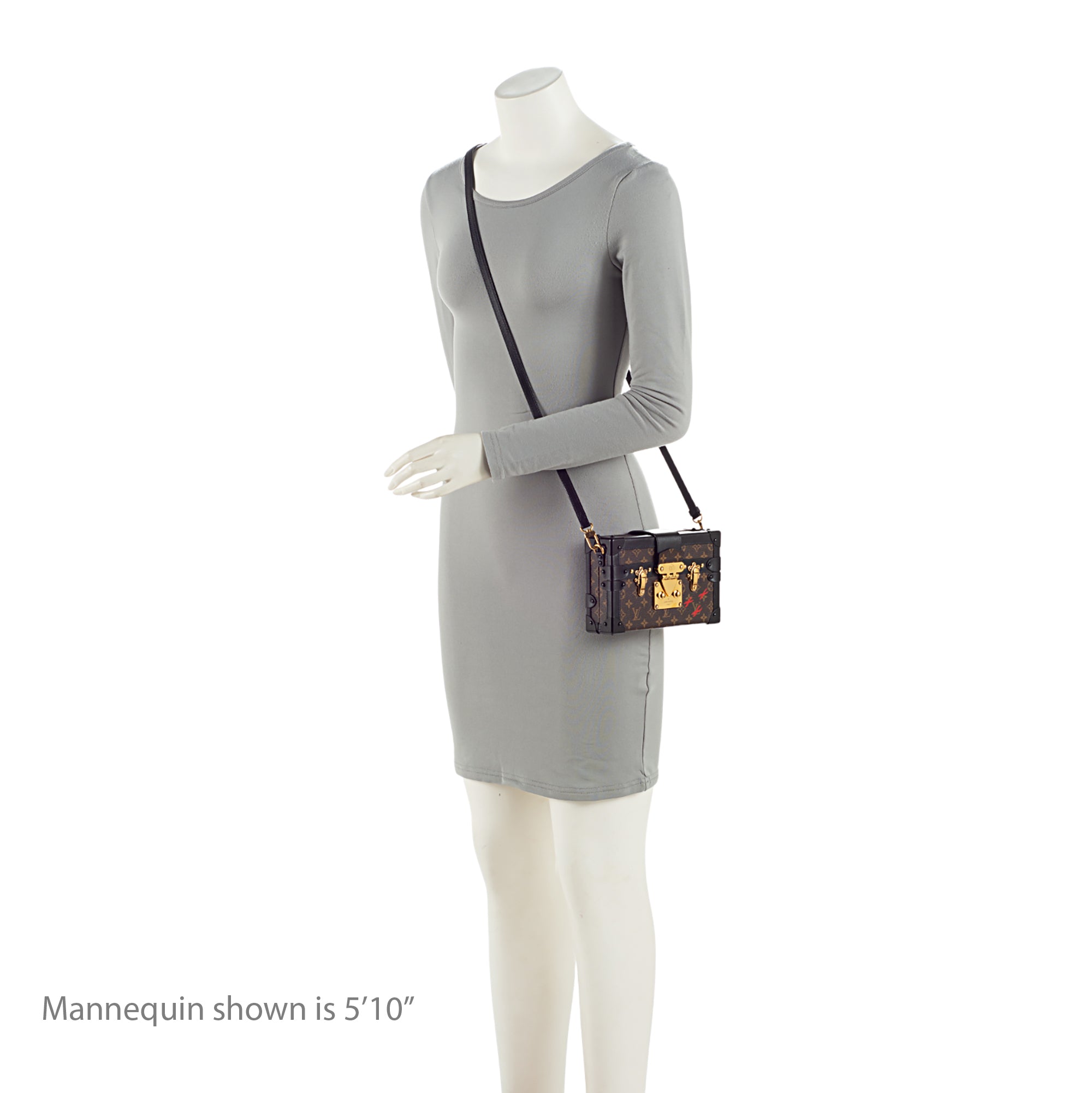 Louis Vuitton Monogram Canvas Petite Malle Bag (SHF-m9MtFU)