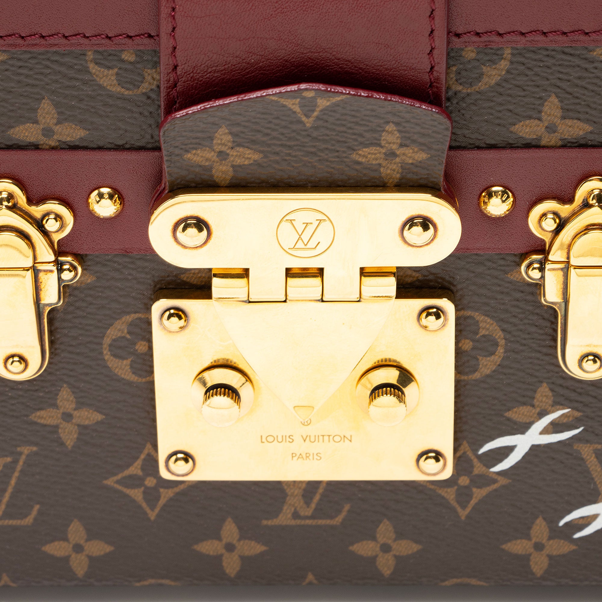 Louis Vuitton Monogram Canvas Petite Malle Bag