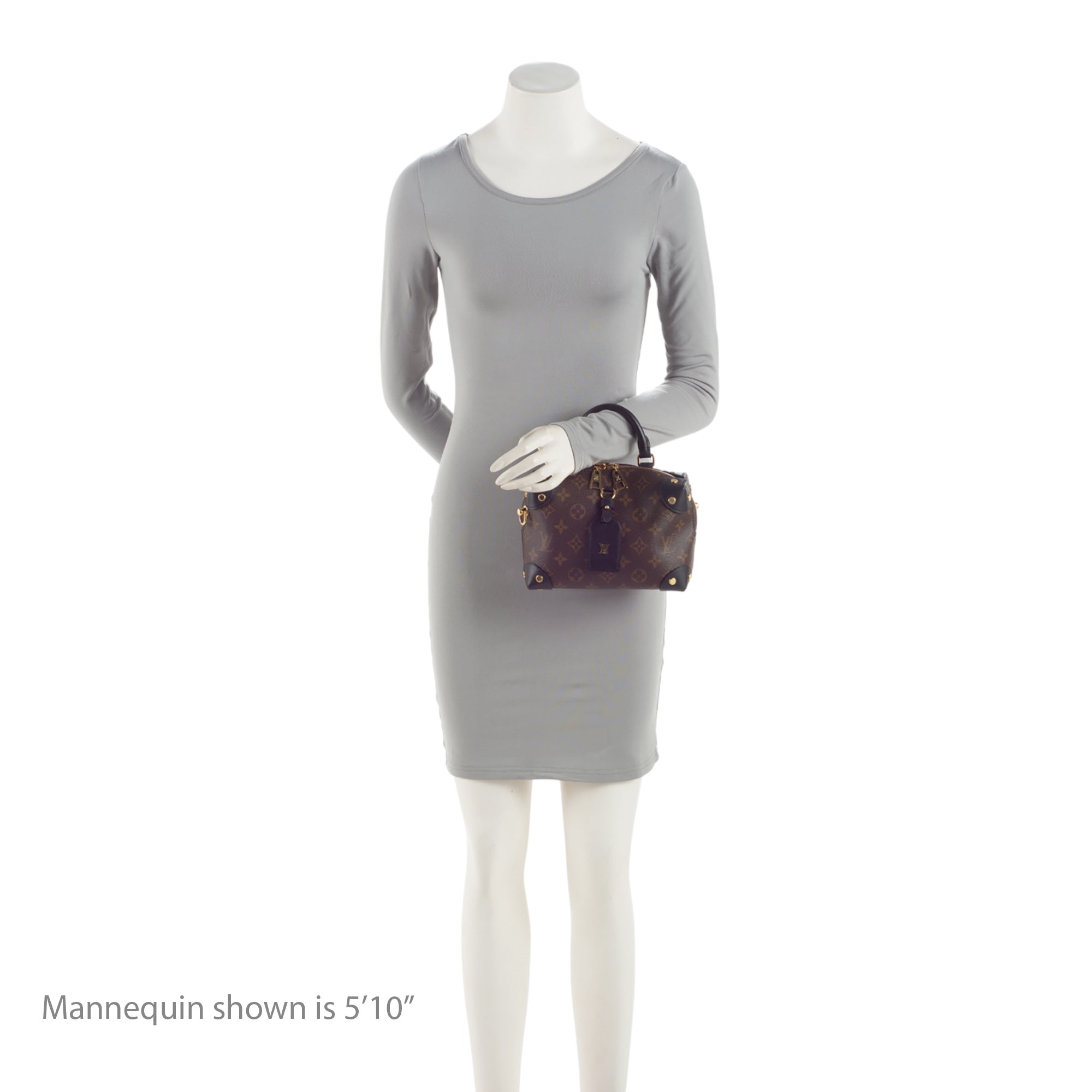 Louis Vuitton Monogram Canvas Petite Malle Souple Satchel (SHF-UveJUa)