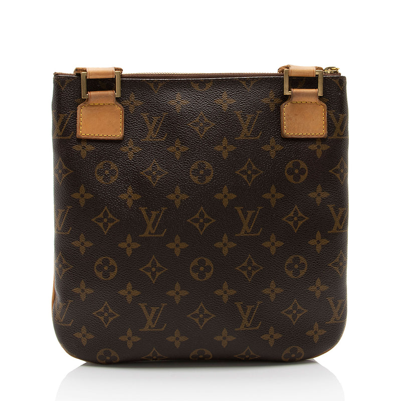 Louis Vuitton Monogram Canvas Pochette Bosphore Messenger Bag (SHF-Syd081)