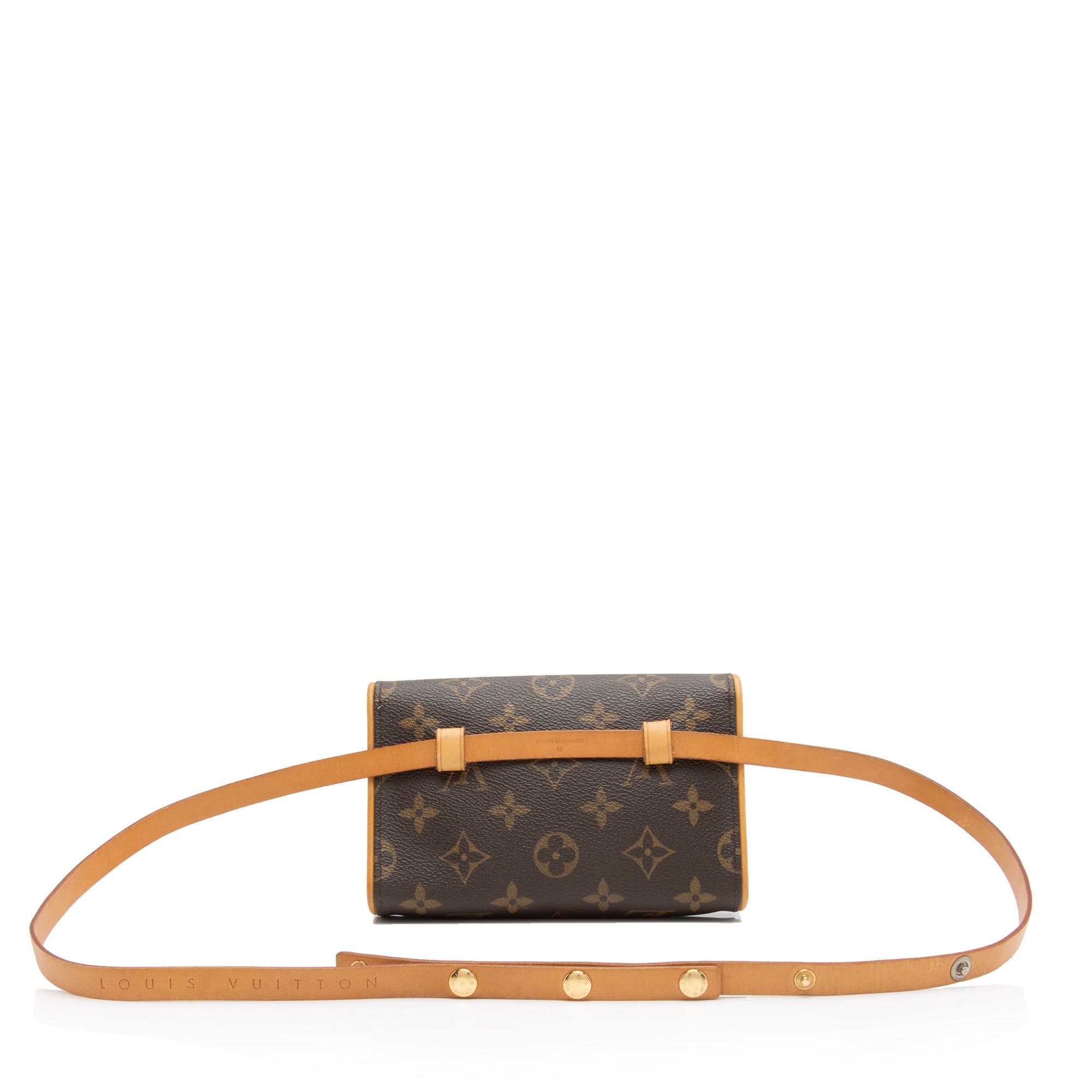 Louis Vuitton Monogram Canvas Pochette Florentine Small Belt Bag (SHF-iqnY6U)
