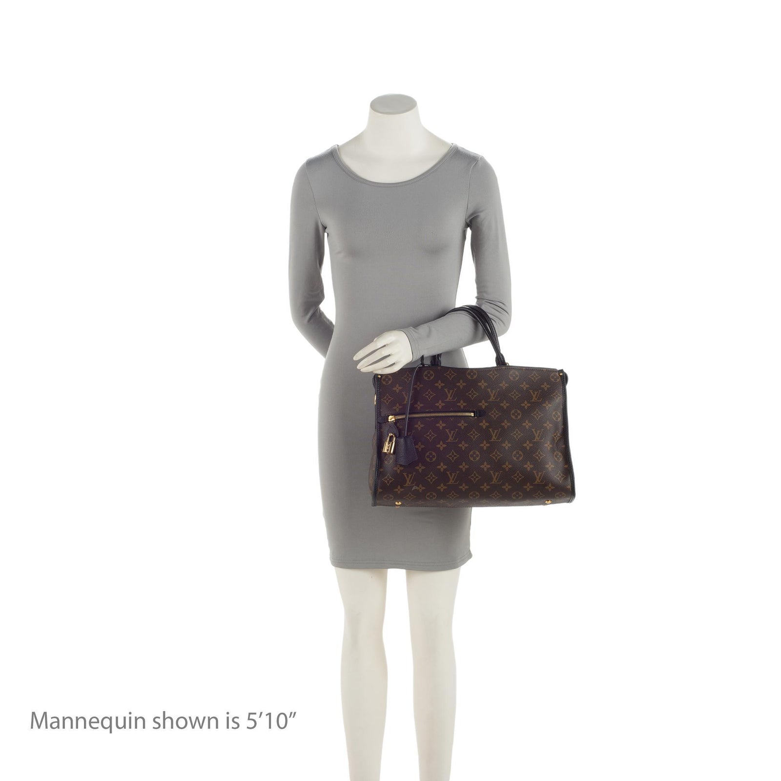 Louis Vuitton Monogram Canvas Popincourt MM Satchel SHF 7ZaP7V LuxeDH