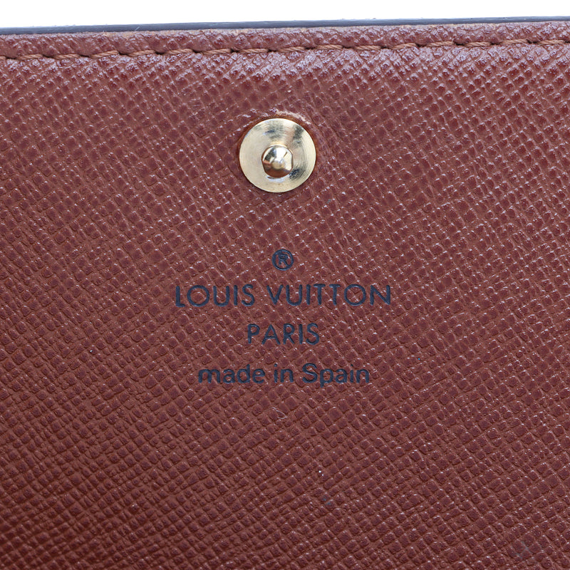 Louis Vuitton Monogram Canvas Porte Monnaie Tresor Wallet (SHF-JHEUeN)