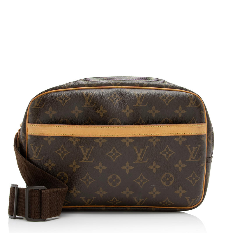 Louis Vuitton Monogram Canvas Reporter PM Messenger Bag (SHF-23169