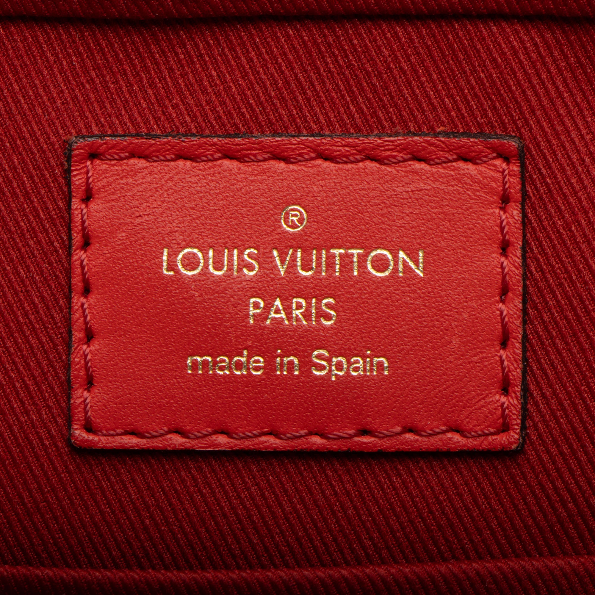 Louis Vuitton Monogram Canvas Saintonge Shoulder Bag