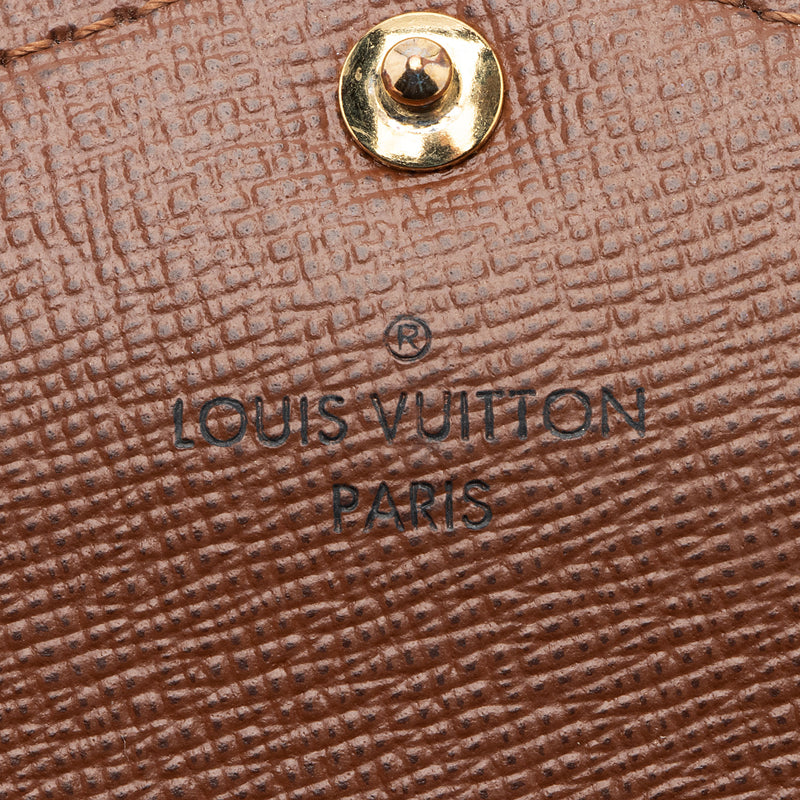 Louis Vuitton Monogram Canvas Sarah Wallet (SHF-qHxXYu)