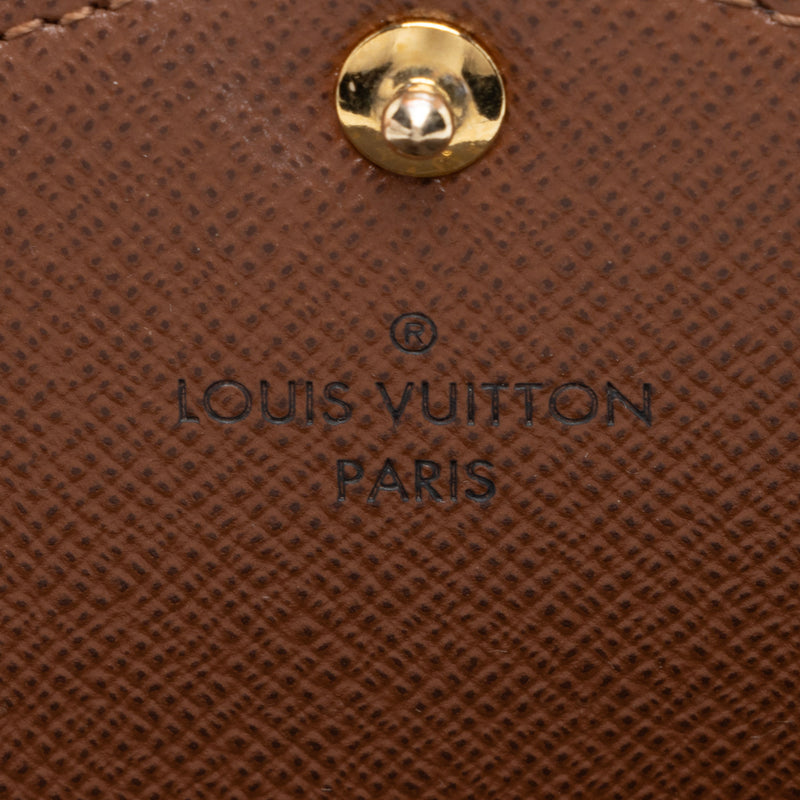 Louis Vuitton Monogram Canvas Sarah Wallet (SHF-F2DtKT)