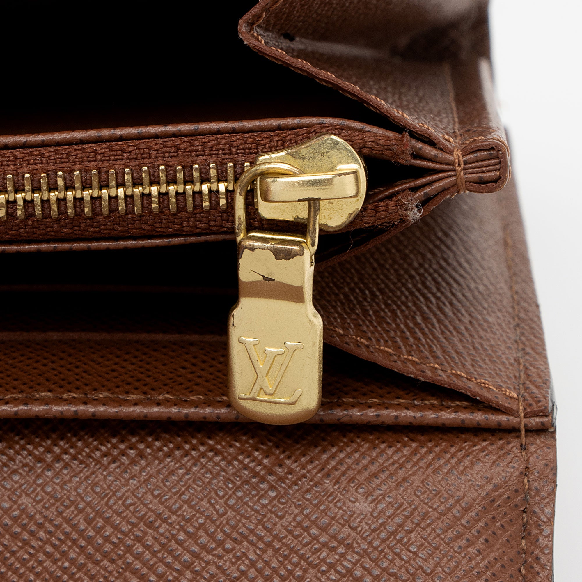 Louis Vuitton Monogram Canvas Sarah Wallet (SHF-2bgdjk)