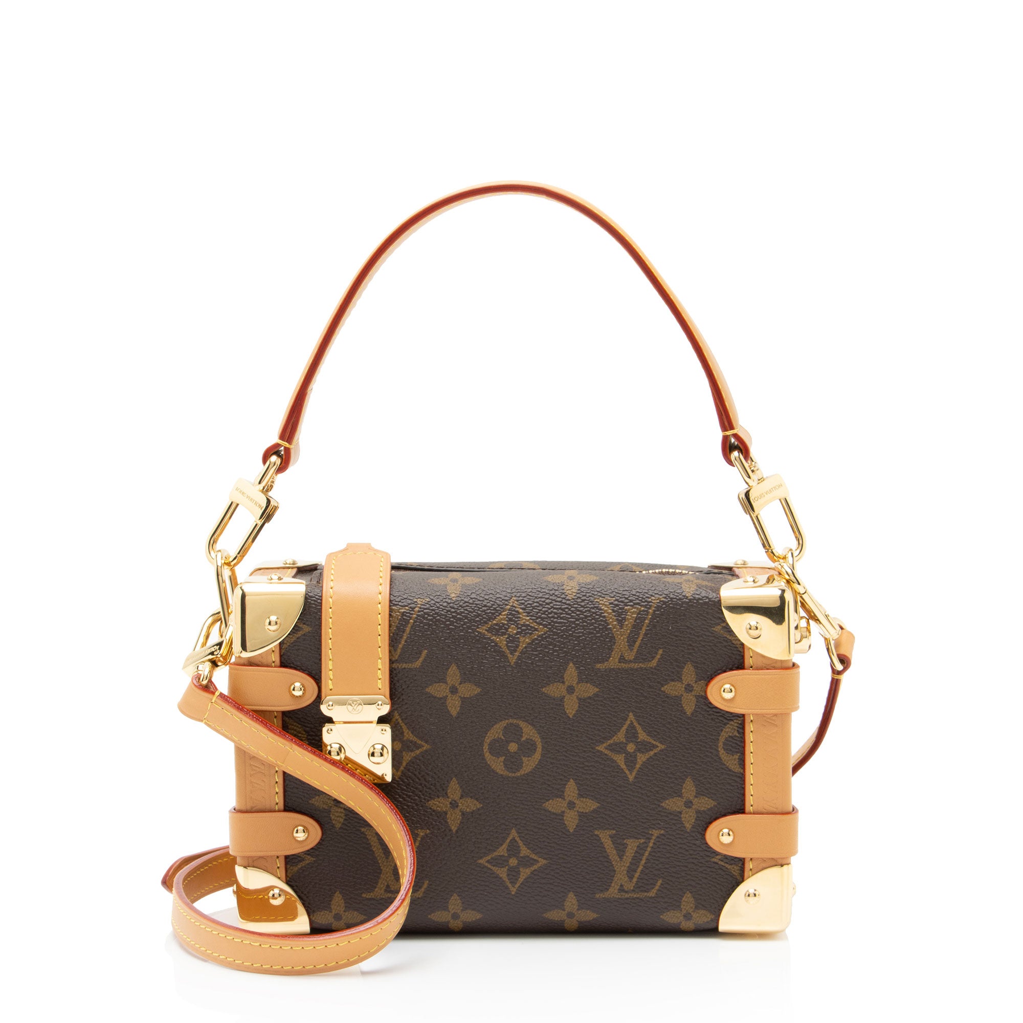 Louis Vuitton Monogram Canvas Side Trunk PM Shoulder Bag