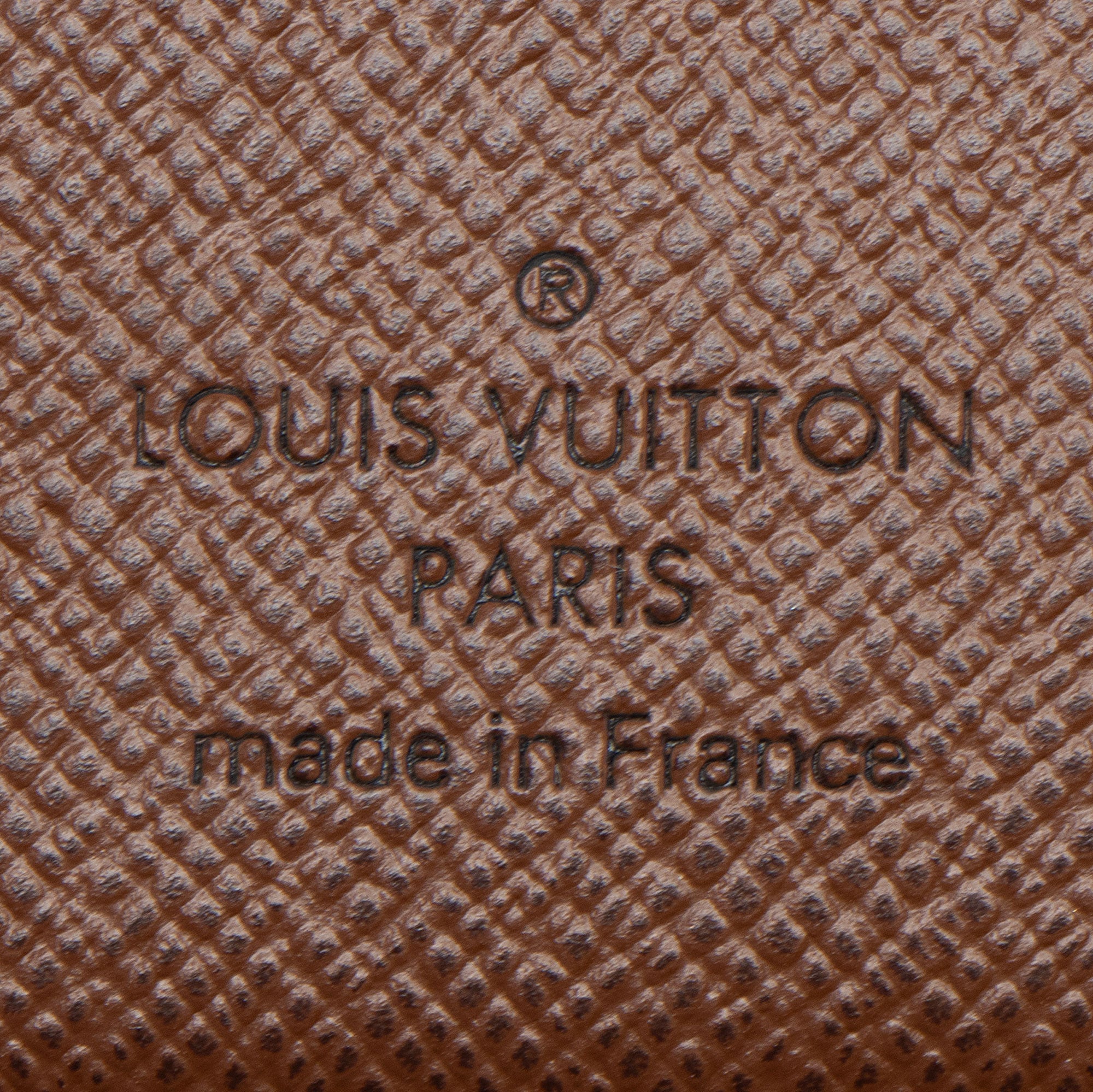 Louis Vuitton Monogram Canvas Small Ring Agenda Cover