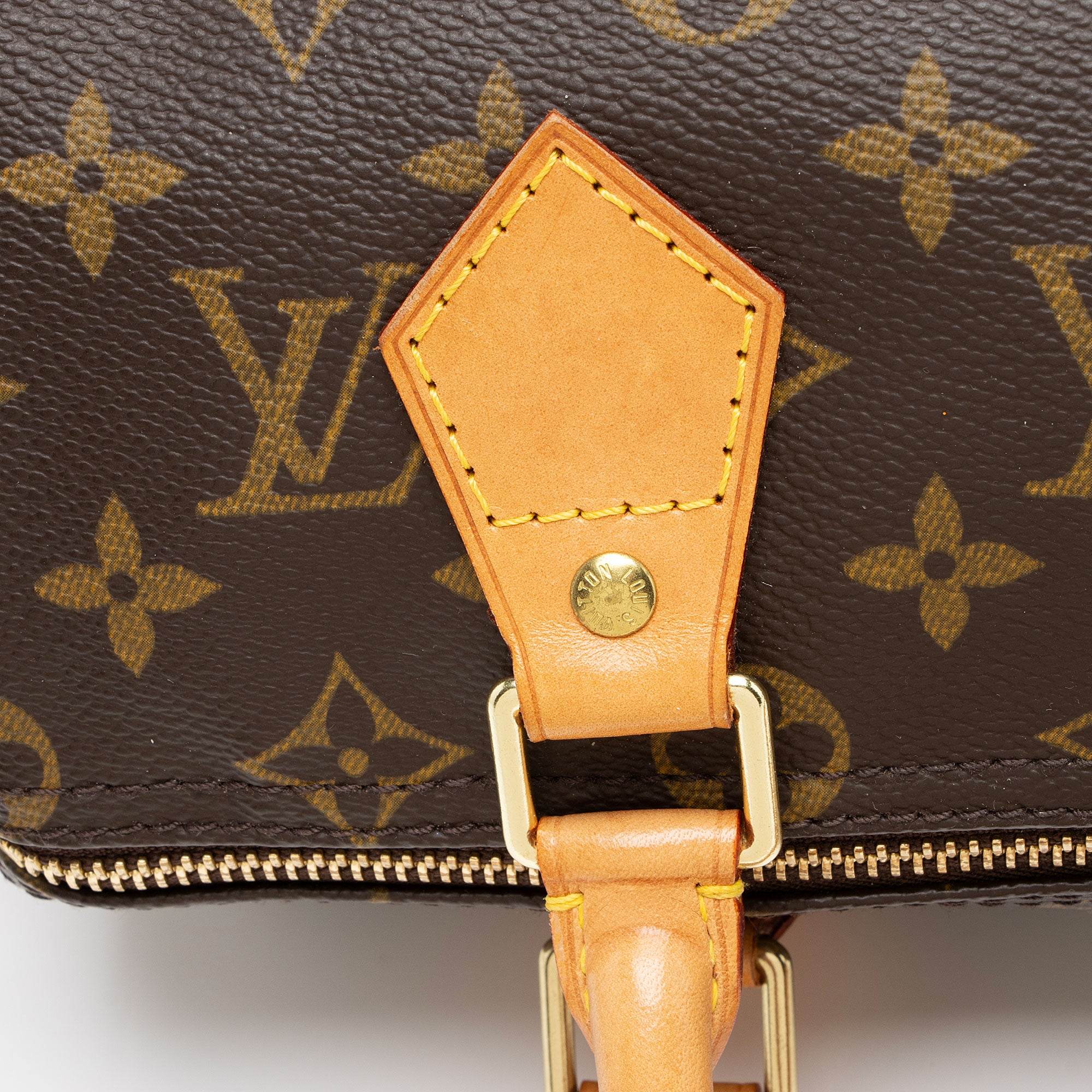 Louis Vuitton Monogram Canvas Speedy 25 Satchel