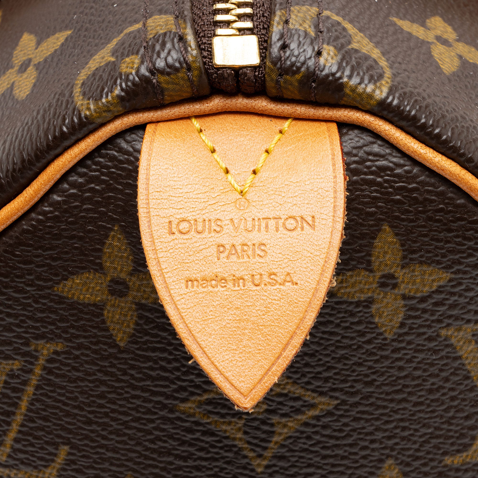 Louis Vuitton Monogram Canvas Speedy 25 Satchel