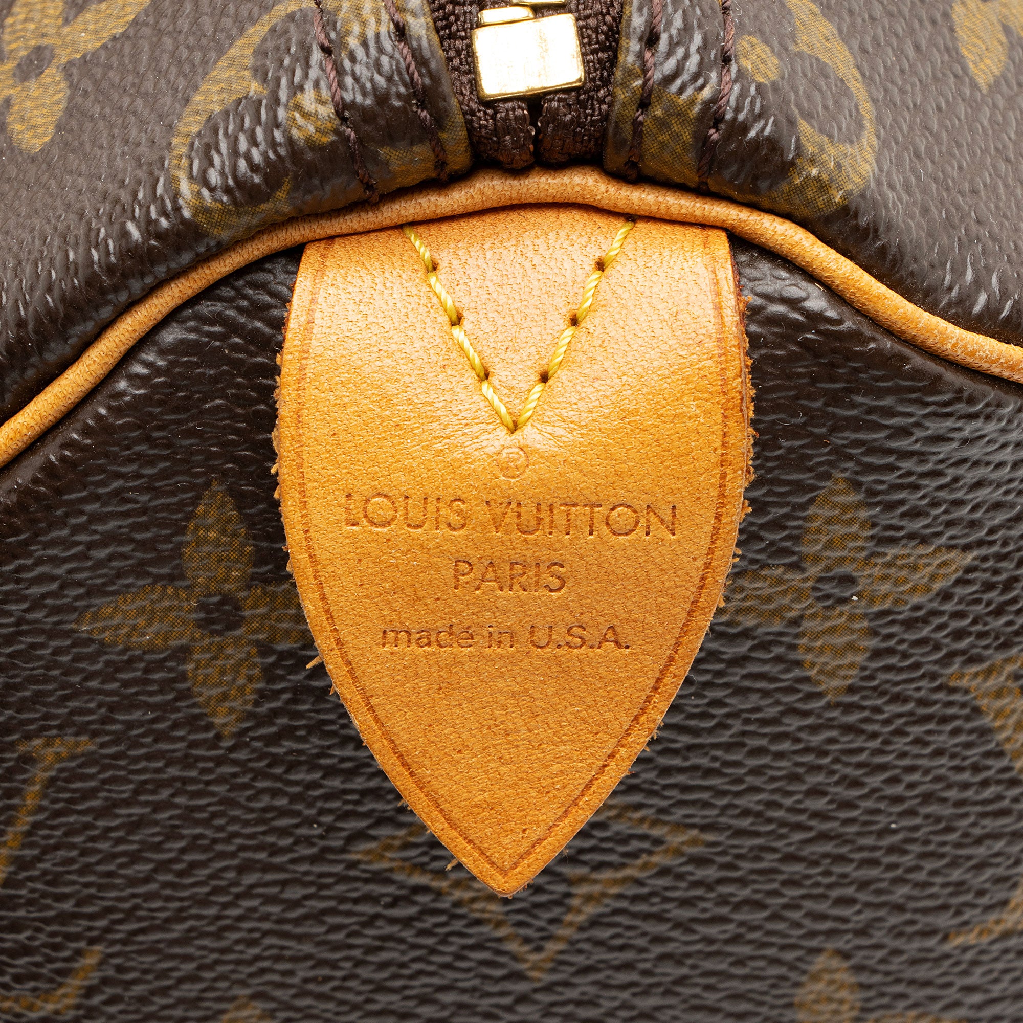 Louis Vuitton Monogram Canvas Speedy 25 Satchel