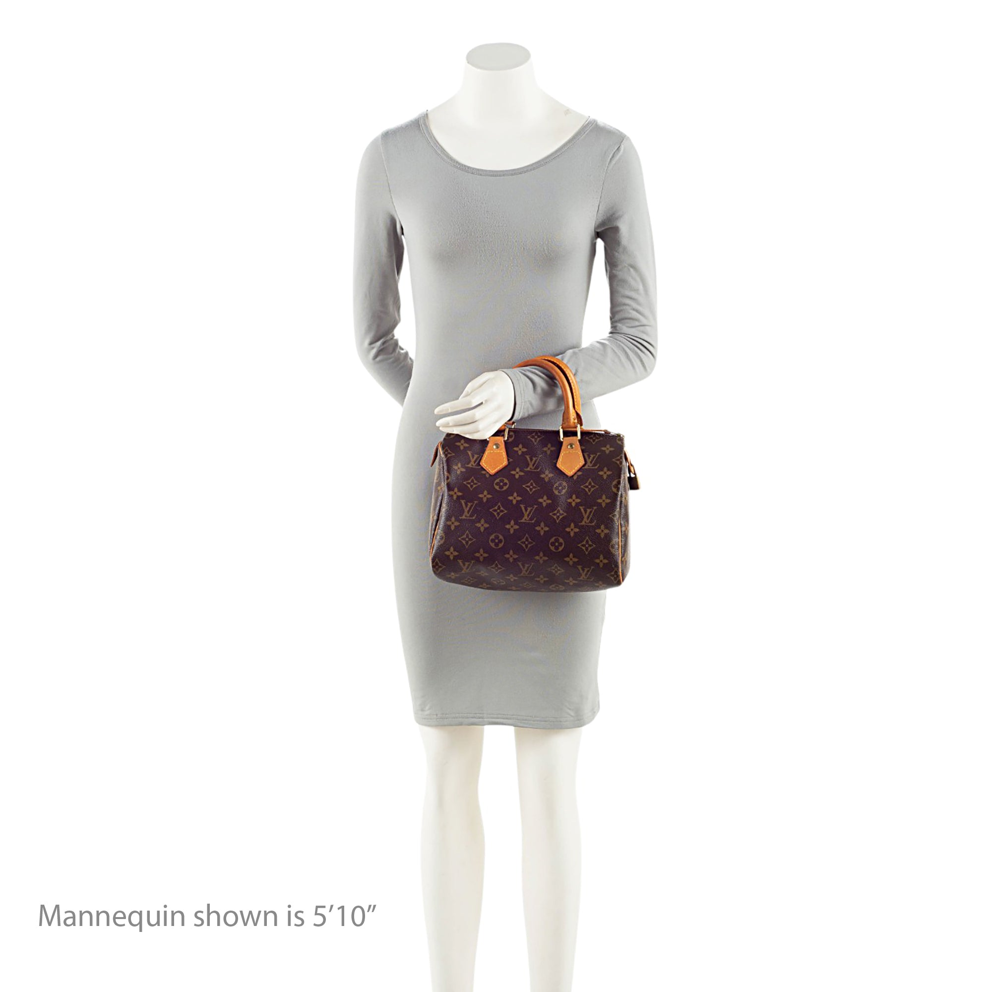 Louis Vuitton Monogram Canvas Speedy 25 Satchel
